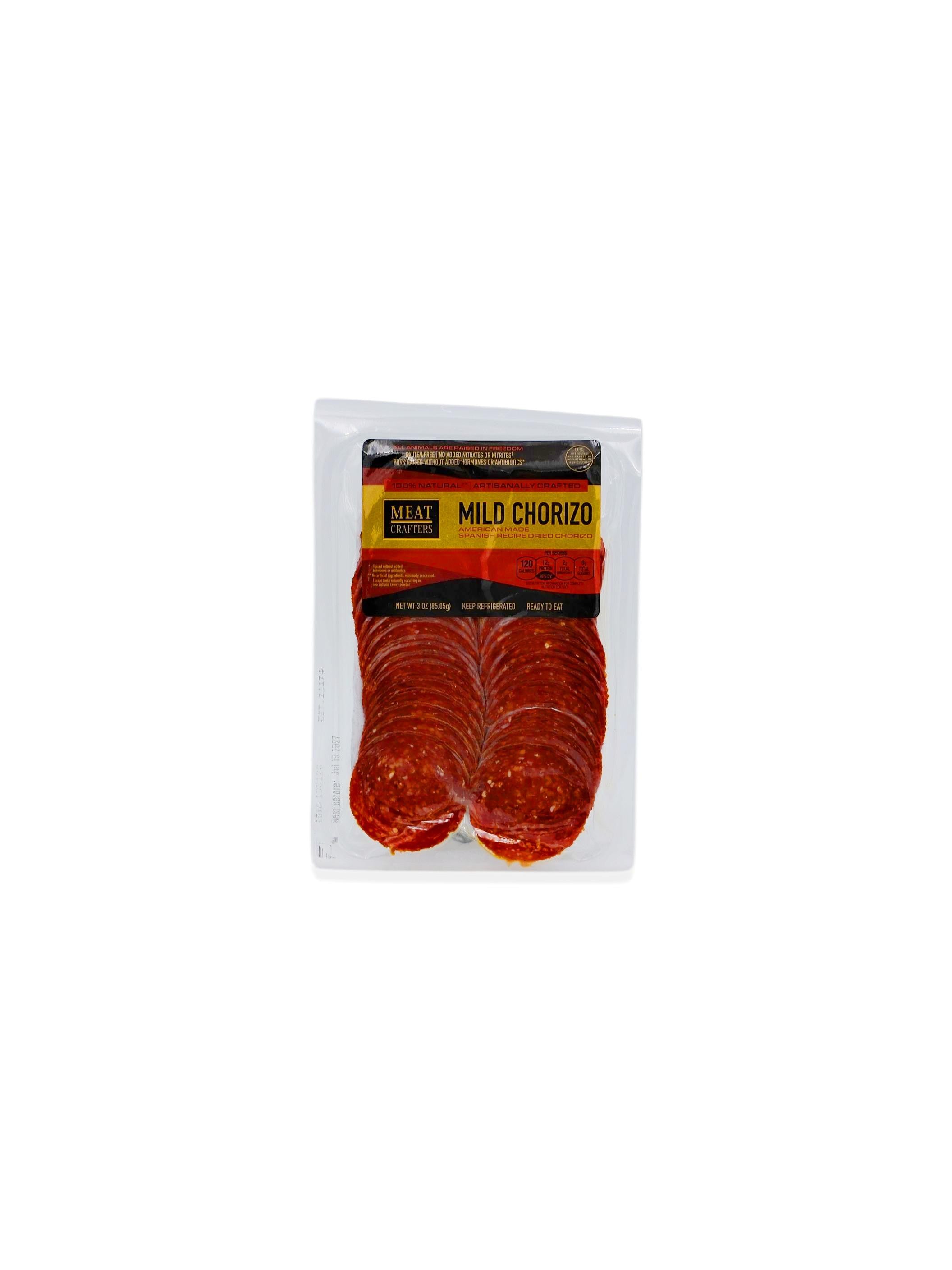 Meat Crafters Inc. Dry-Cured Pork Chorizo Spanish-Style 3oz