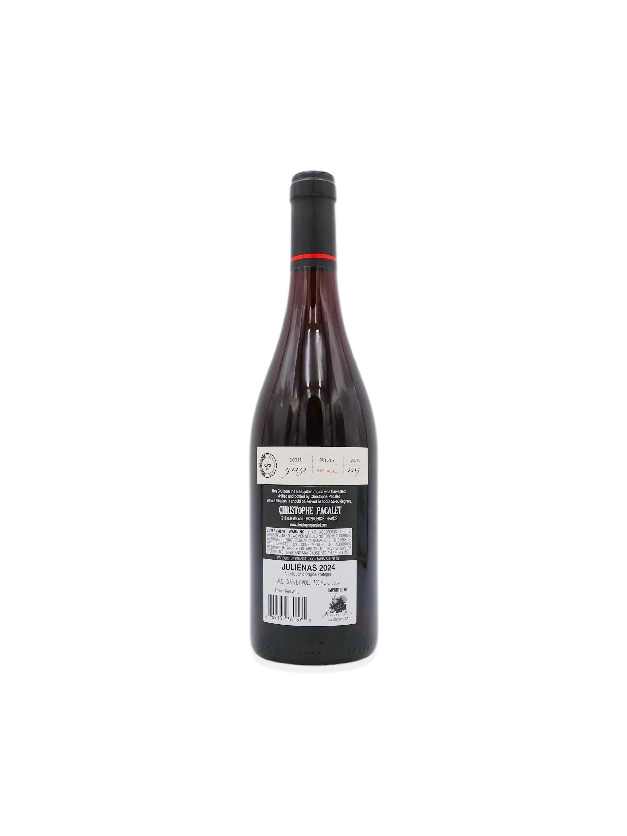 2024 Christophe Pacalet Julienas 750mL