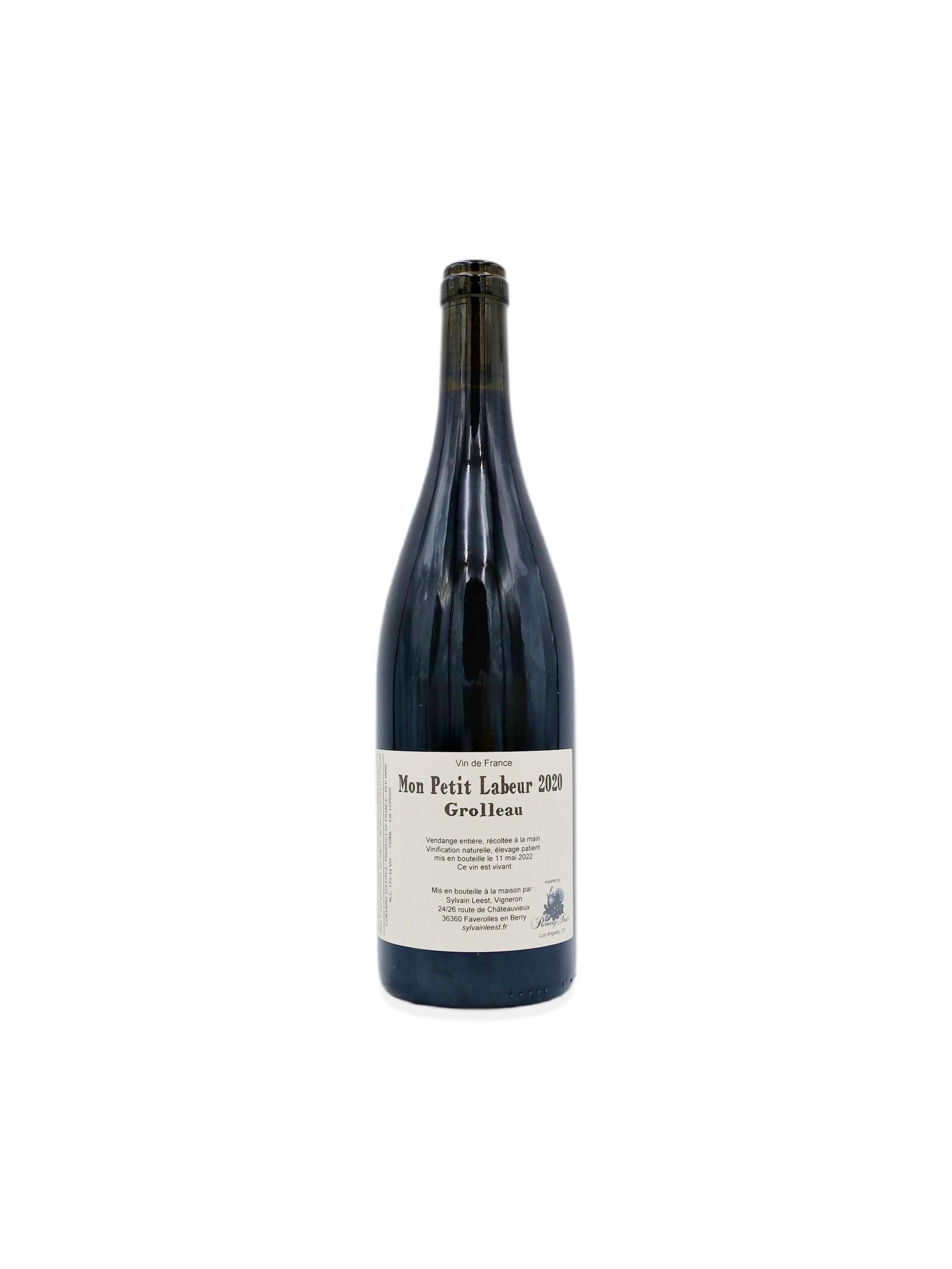 2020 Sylvain Leest Mon Petit Labeur 750mL