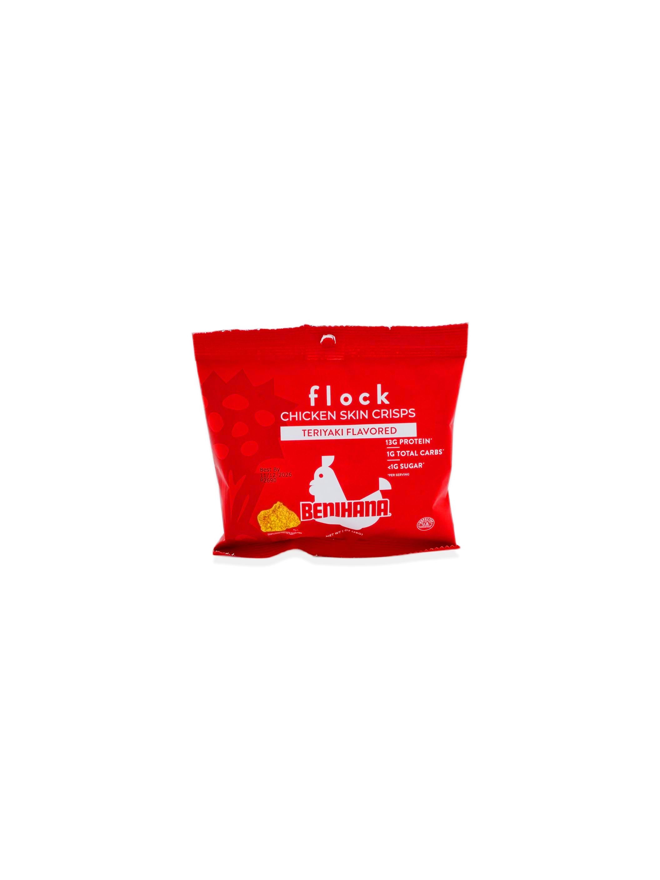 FLOCK Chicken Chips Teriyaki 1oz/28g