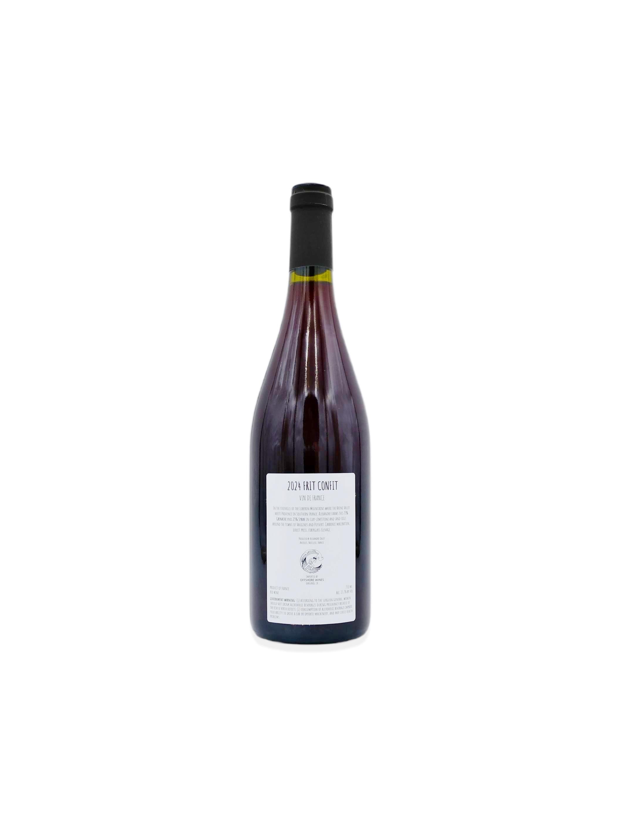 2024 Domaine Les Champs Délicieux ‘Frit Confit' 750mL