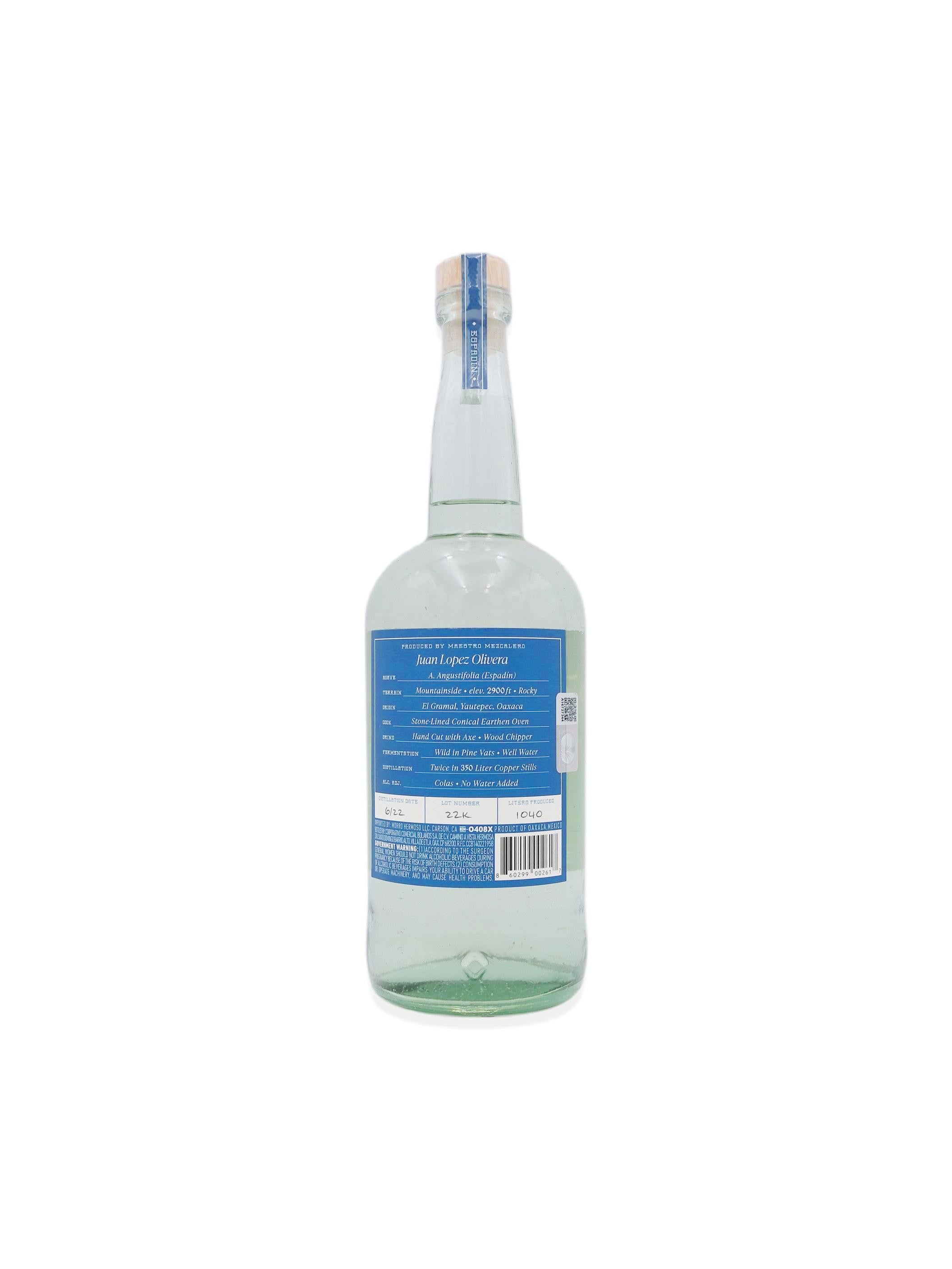 Morro Mezcal Espadin 750mL