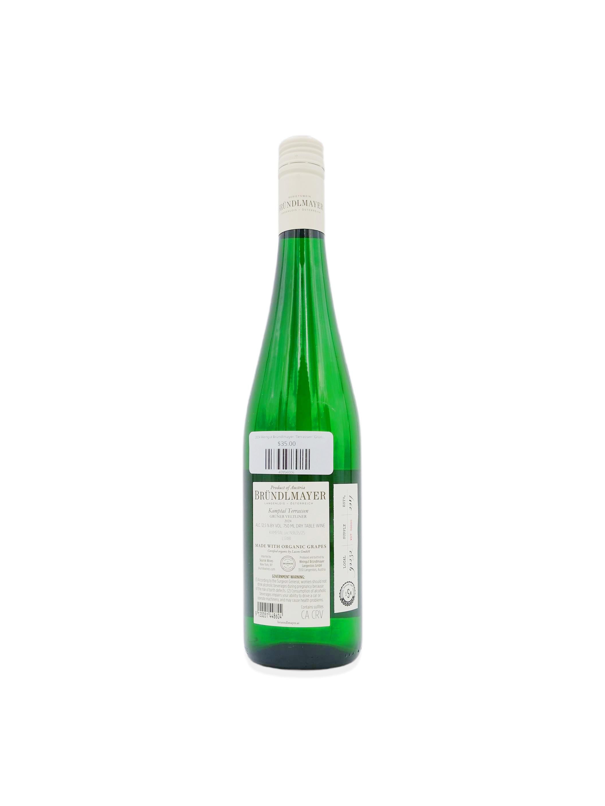 2024 Weingut Bründlmayer 'Terrassen' Grüner Veltliner 750mL