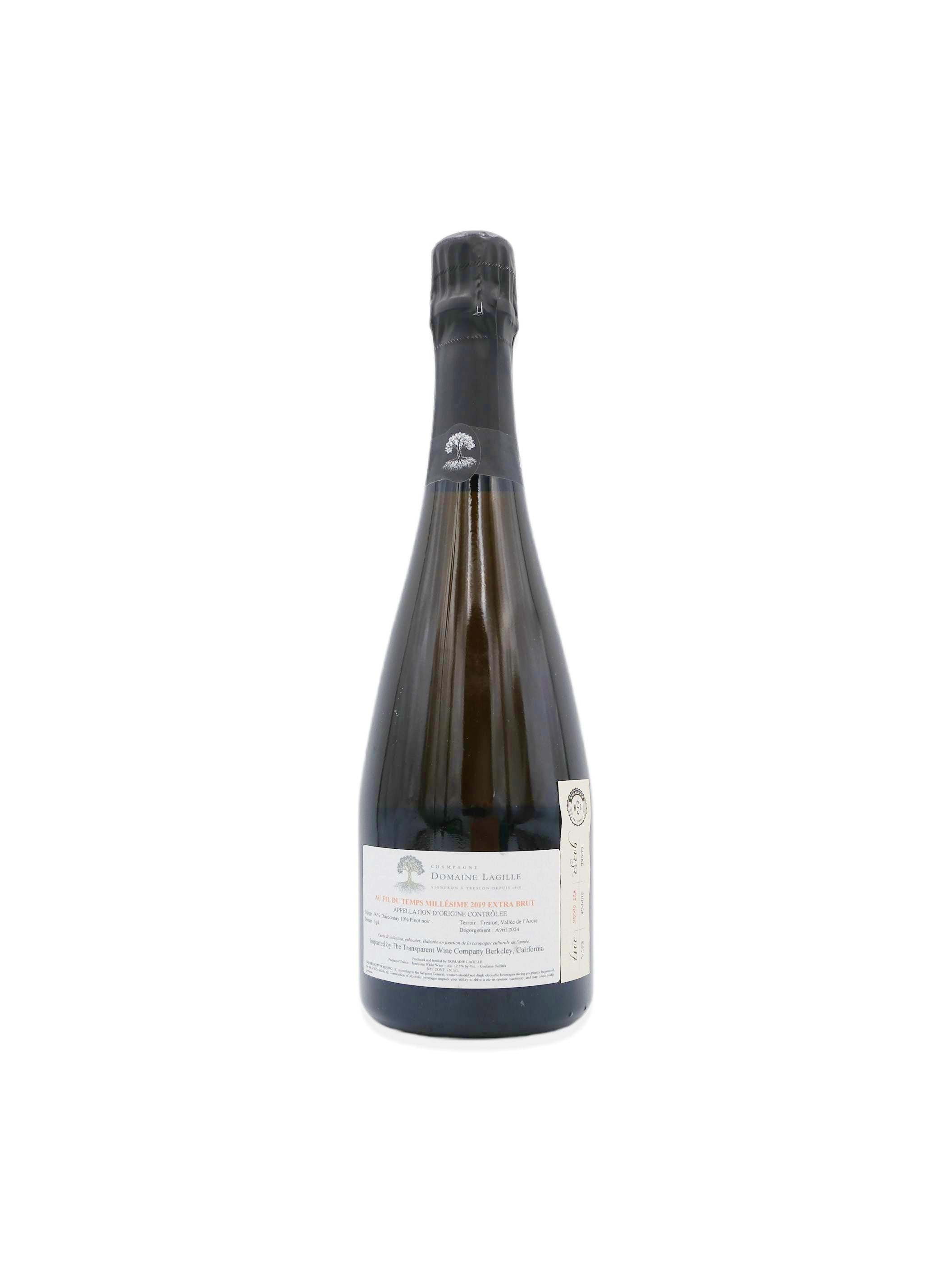2019 Domaine Lagille 'Au Fil Du Temps' Champagne 750mL