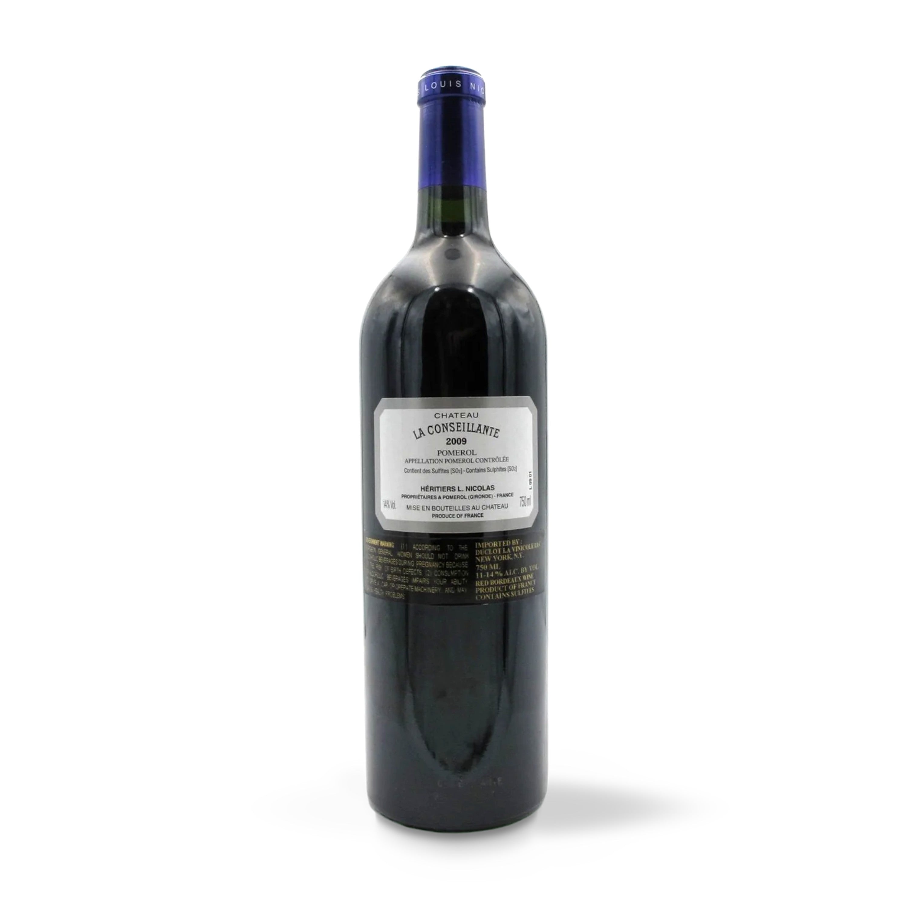 2009 Chateau La Conseillante Pomerol 750ml