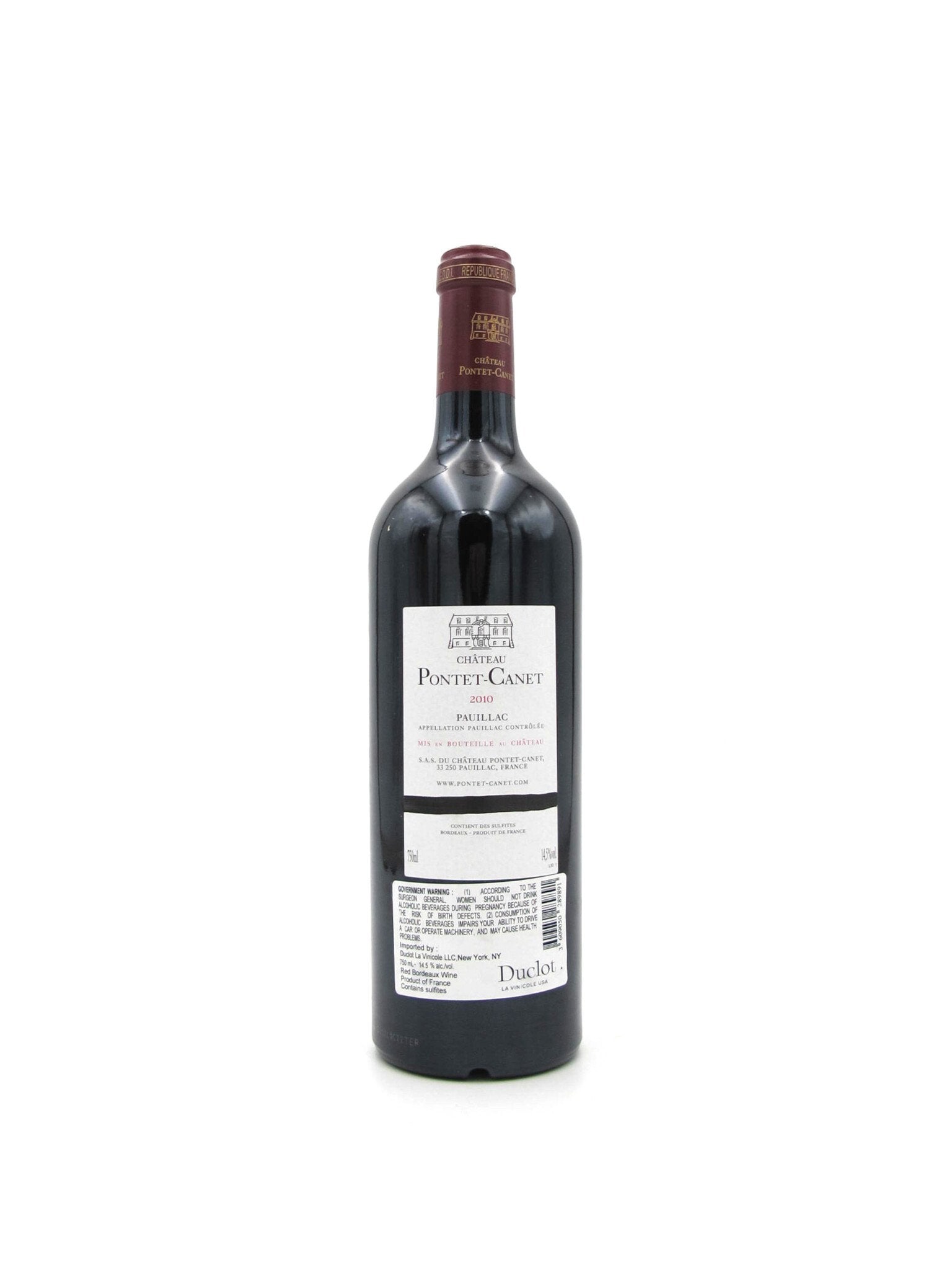 2010 Château Pontet-Canet 750ml
