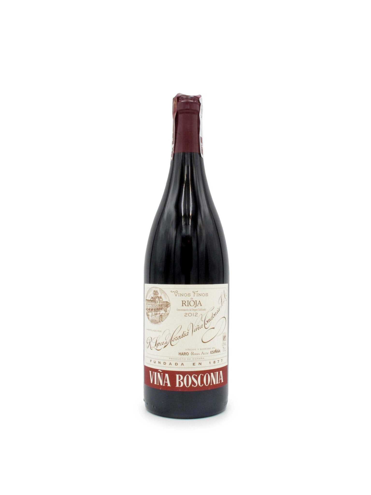2012 R. Lopez de Heredia Viña Bosconia Reserva 750ml