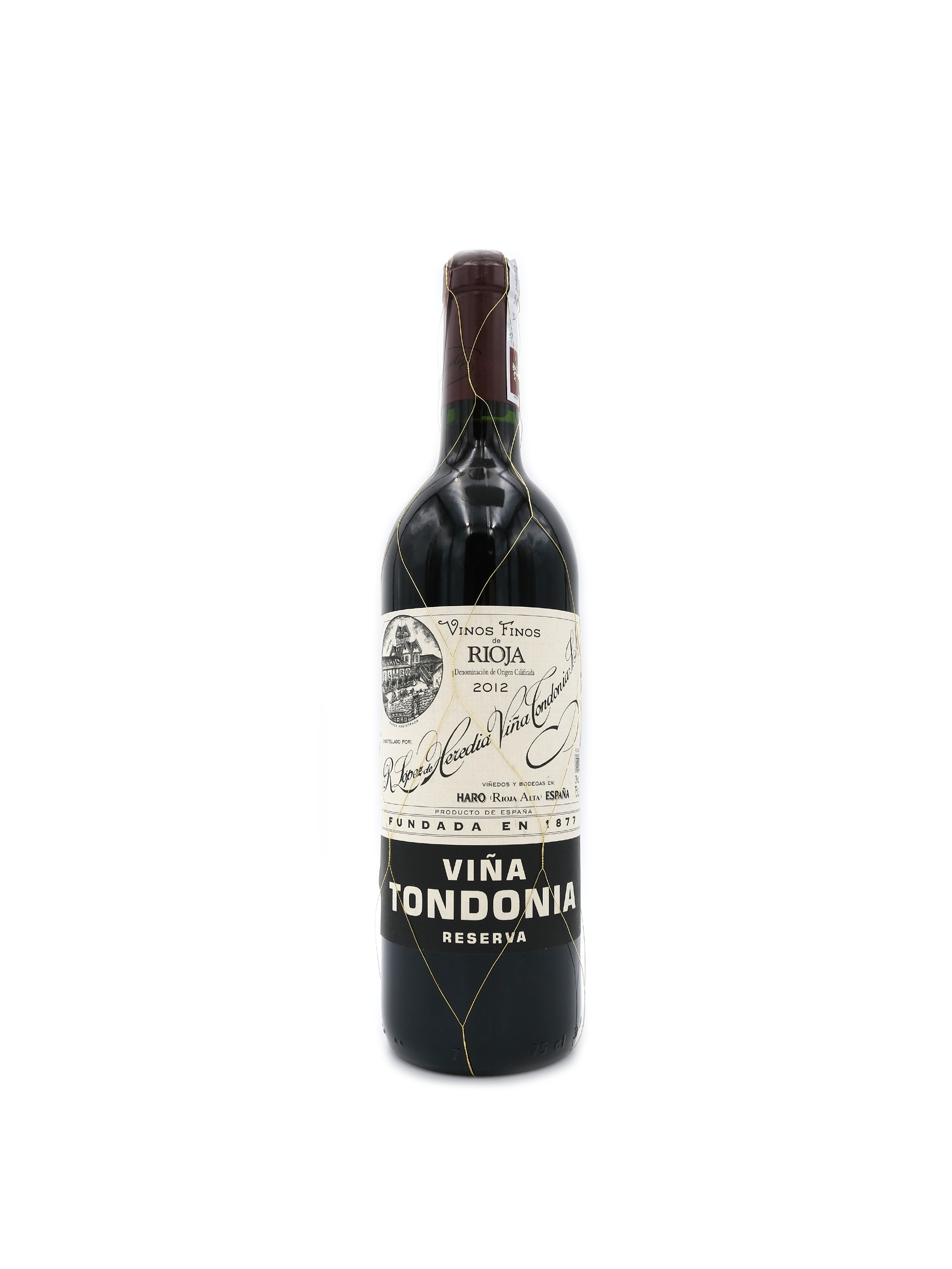 2012 R. Lopez de Heredia Viña Tondonia Reserva 750ml