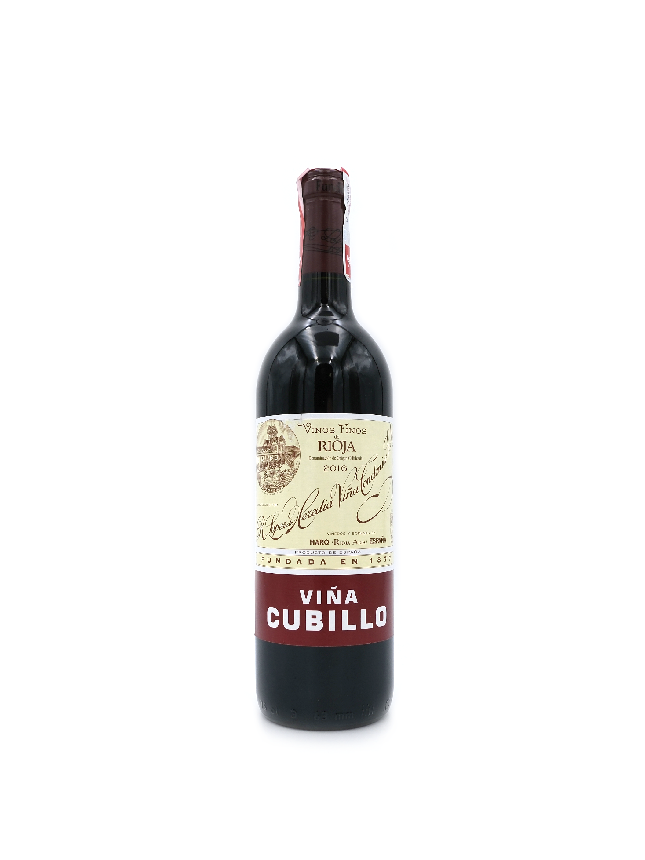 2016 R. Lopez de Heredia Viña Cubillo Crianza 750ml