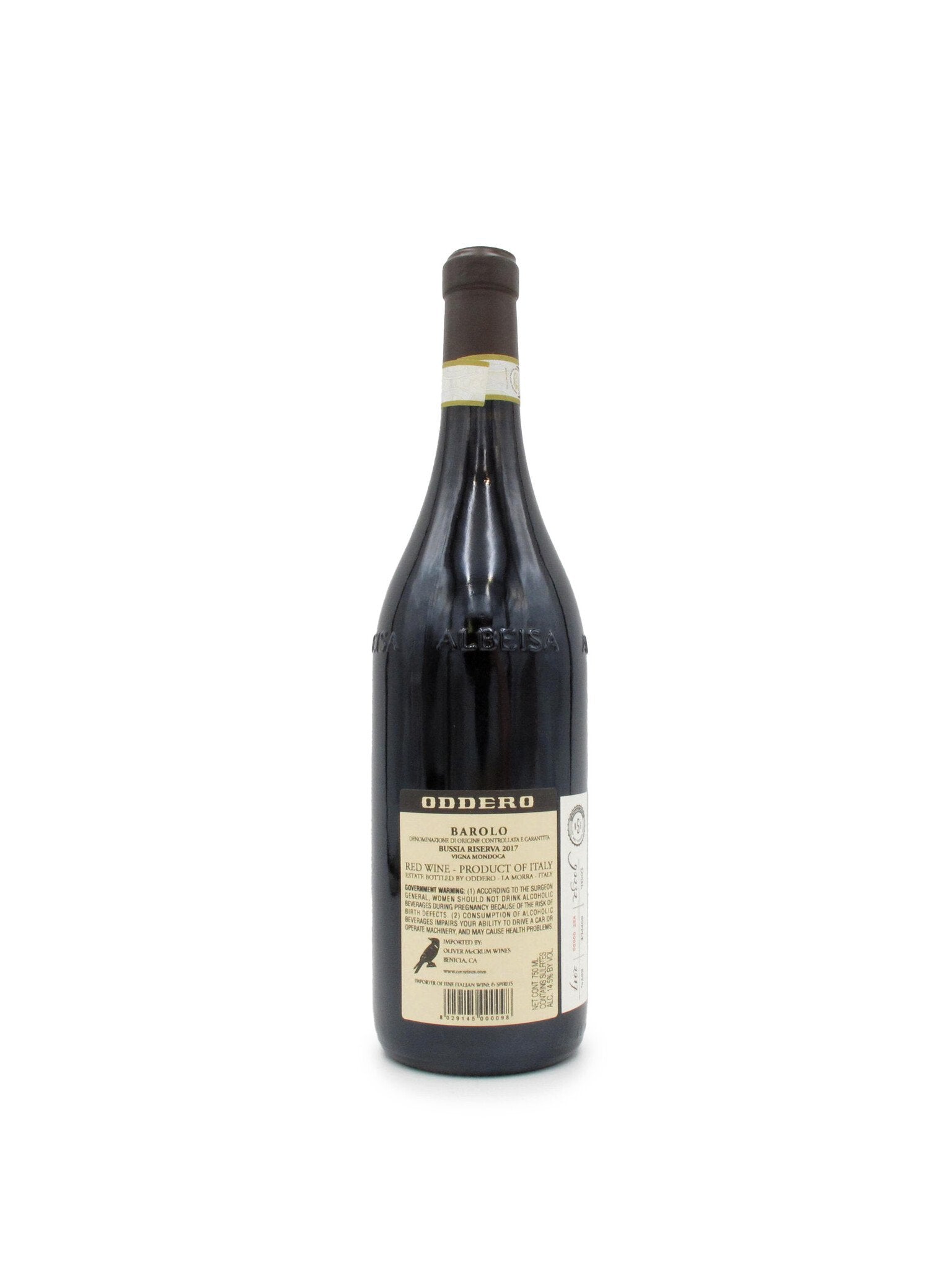 2017 Oddero Bussia Mondoca Riserva Barolo 750ml