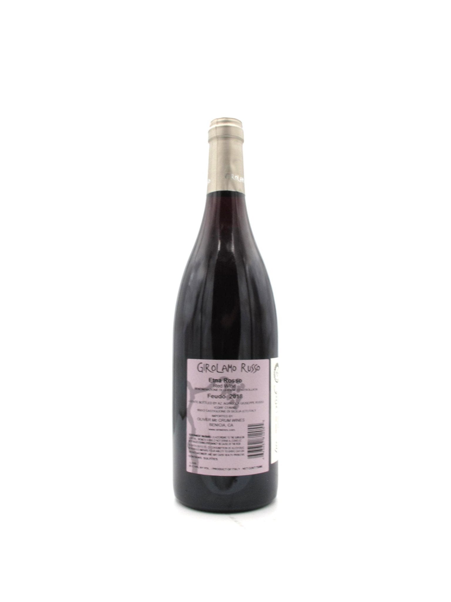 2018 Girolamo Etna Russo Feudo 750ml