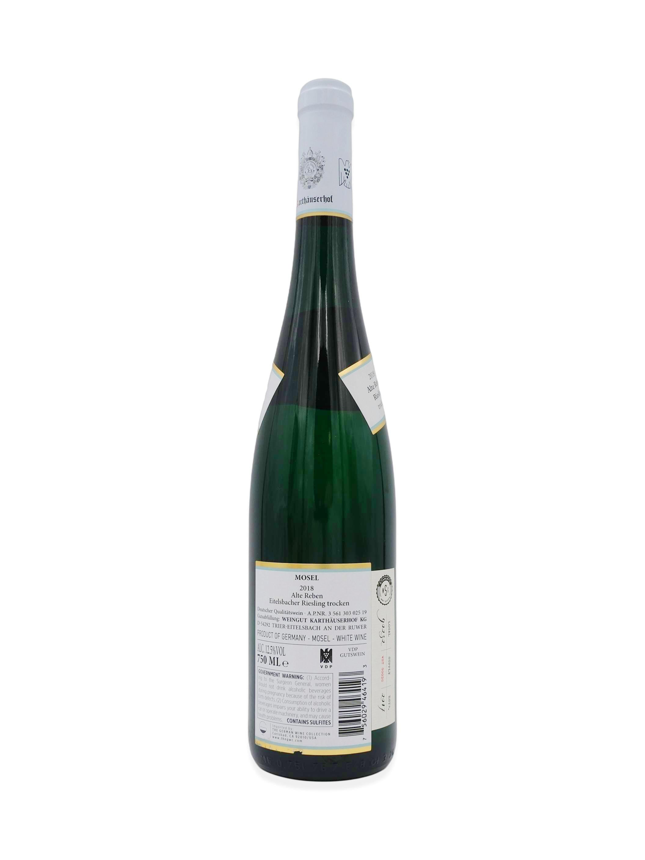 2018 Karthäuserhof Eitelsbacher Alte Reben Riesling Trocken 750mL