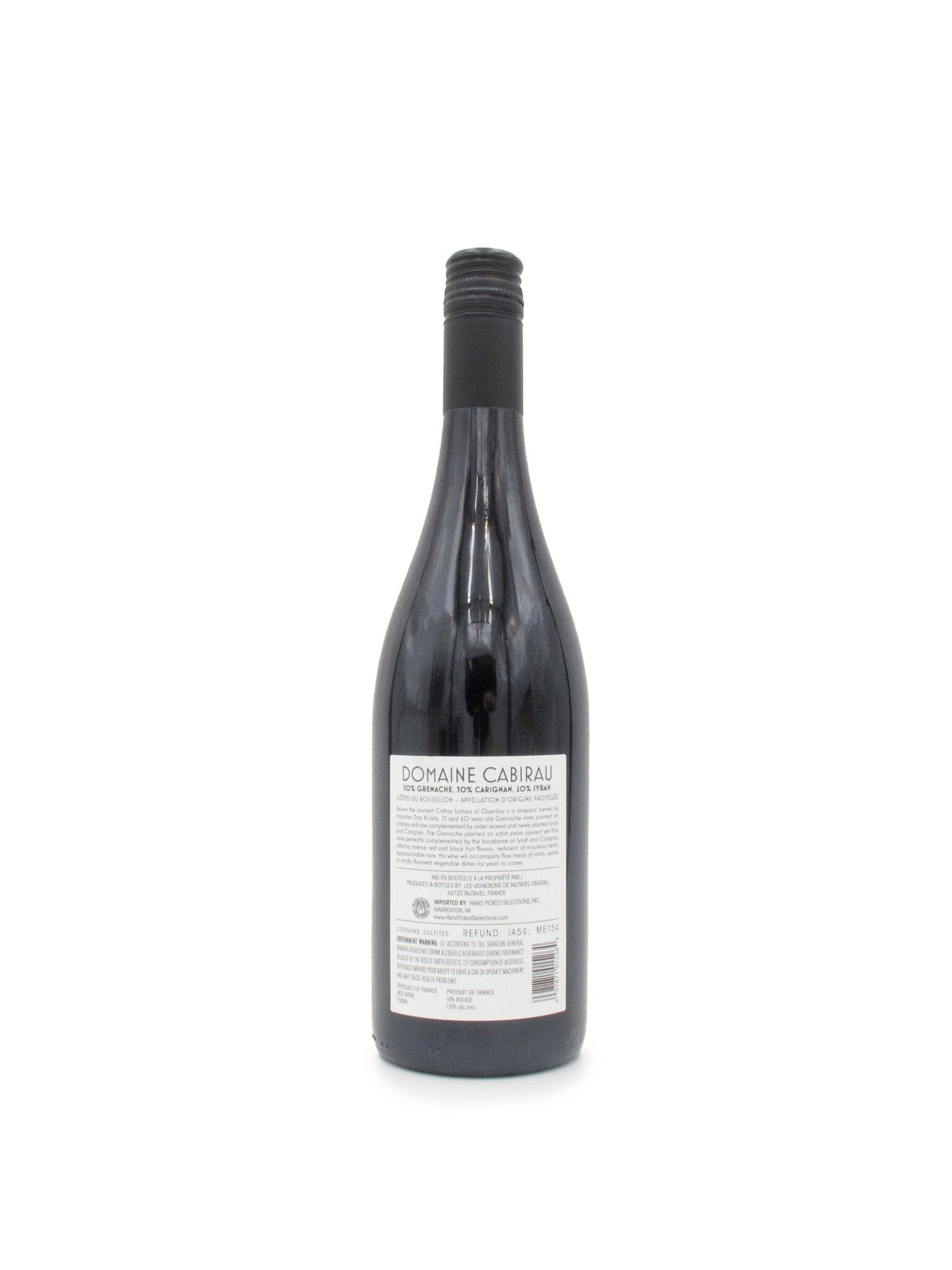 2019 Domaine Cabirau Côtes du Roussillon 750mL