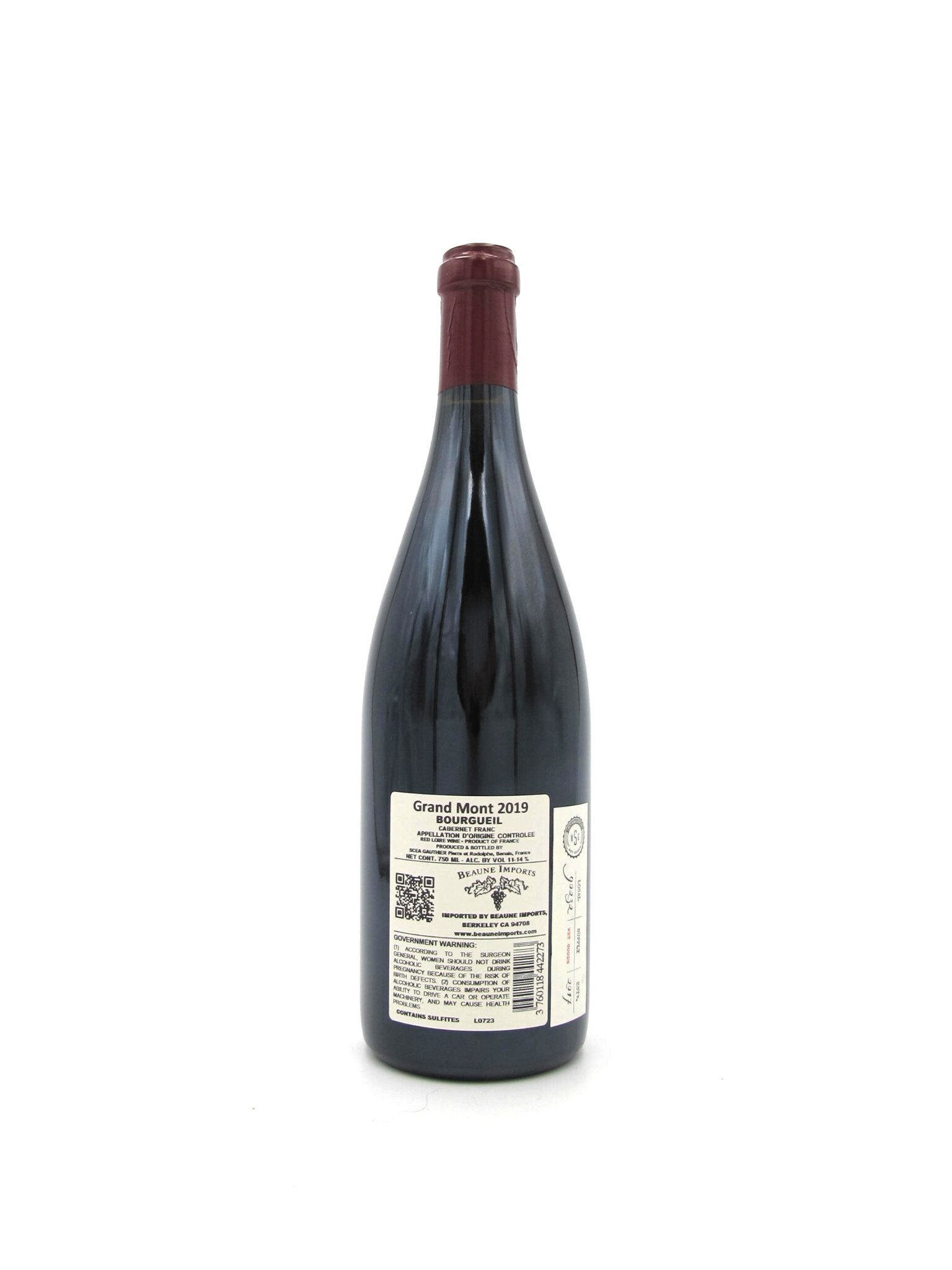 2020 Domaine du Bel Air 'Grand Mont' Bourgueil 750ml