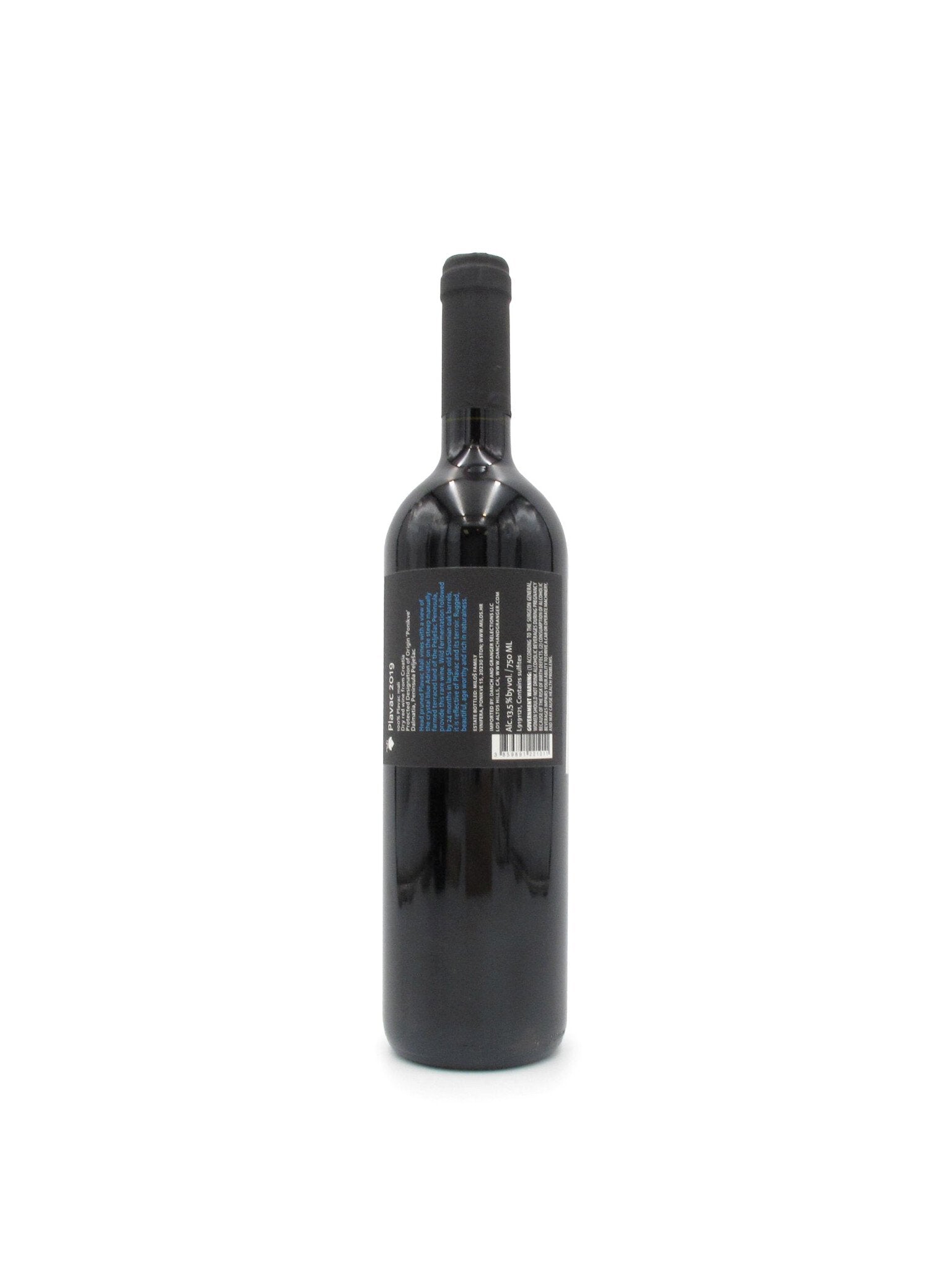 2020 Miloš 'P' Plavac Mali 750mL