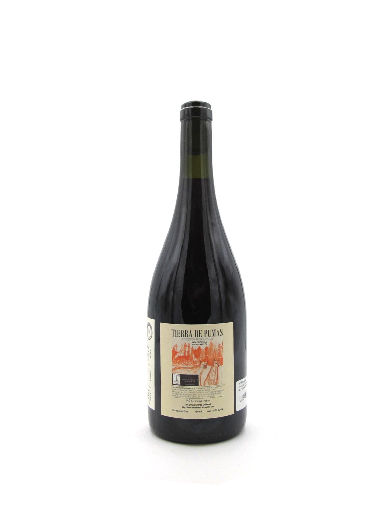 2020 Roberto Henriquez 'Tierra de las Pumas' 750ml