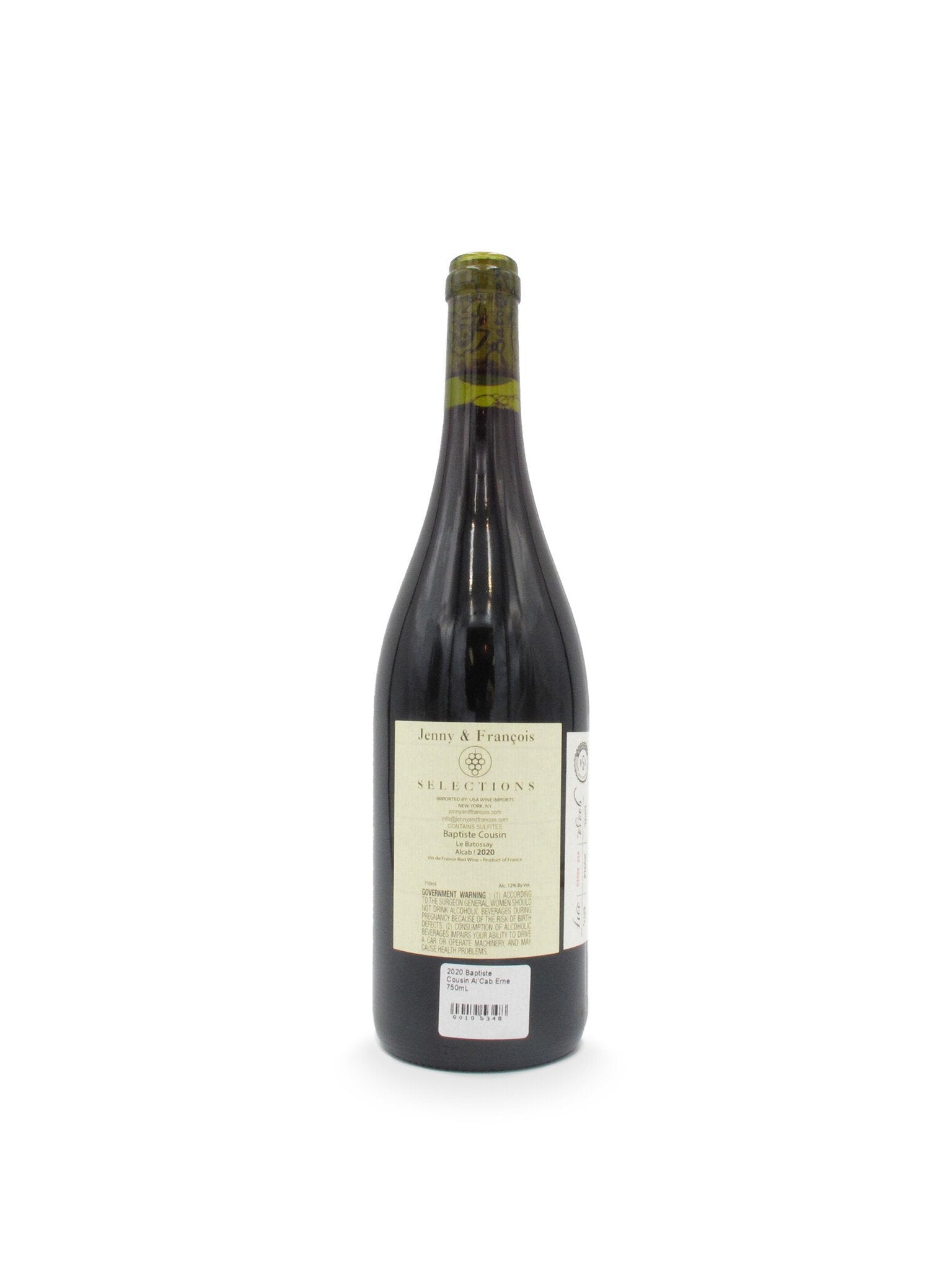 2020 Baptiste Cousin Al'Cab Erne 750mL