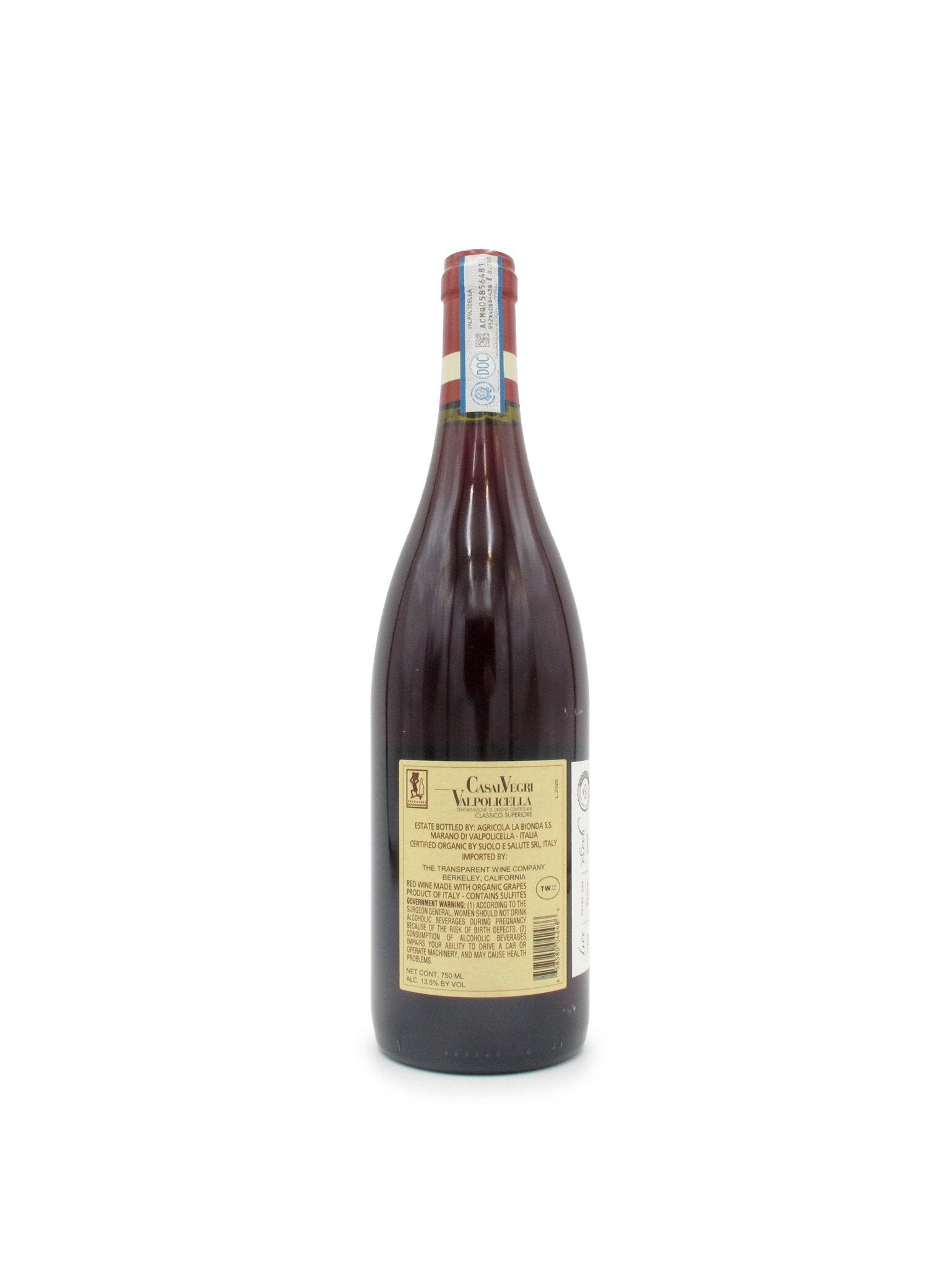 2021 Ca' La Bionda 'Casalvegri' Valpolicella Classico Superiore 750ml