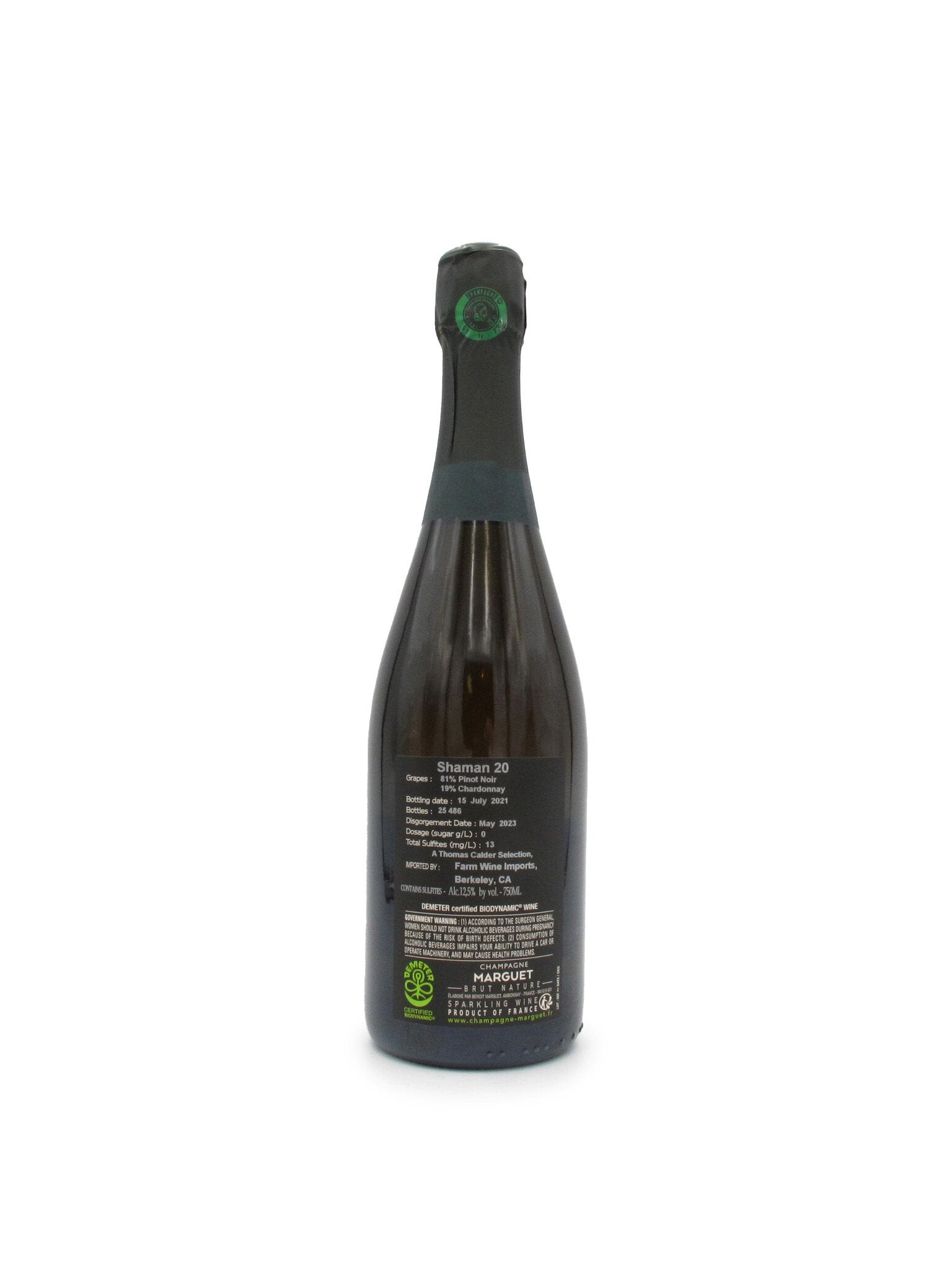 2020 Champagne Marguet ‘Shaman' Grand Cru 750ml