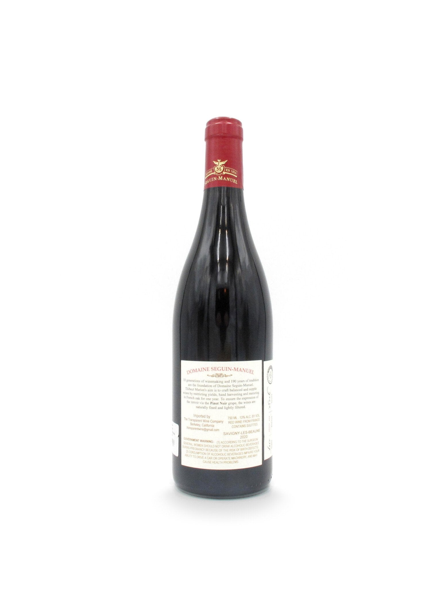 2019 Domaine Seguin-Manuel Savigny-les-Beaune 'Nature' 750ml