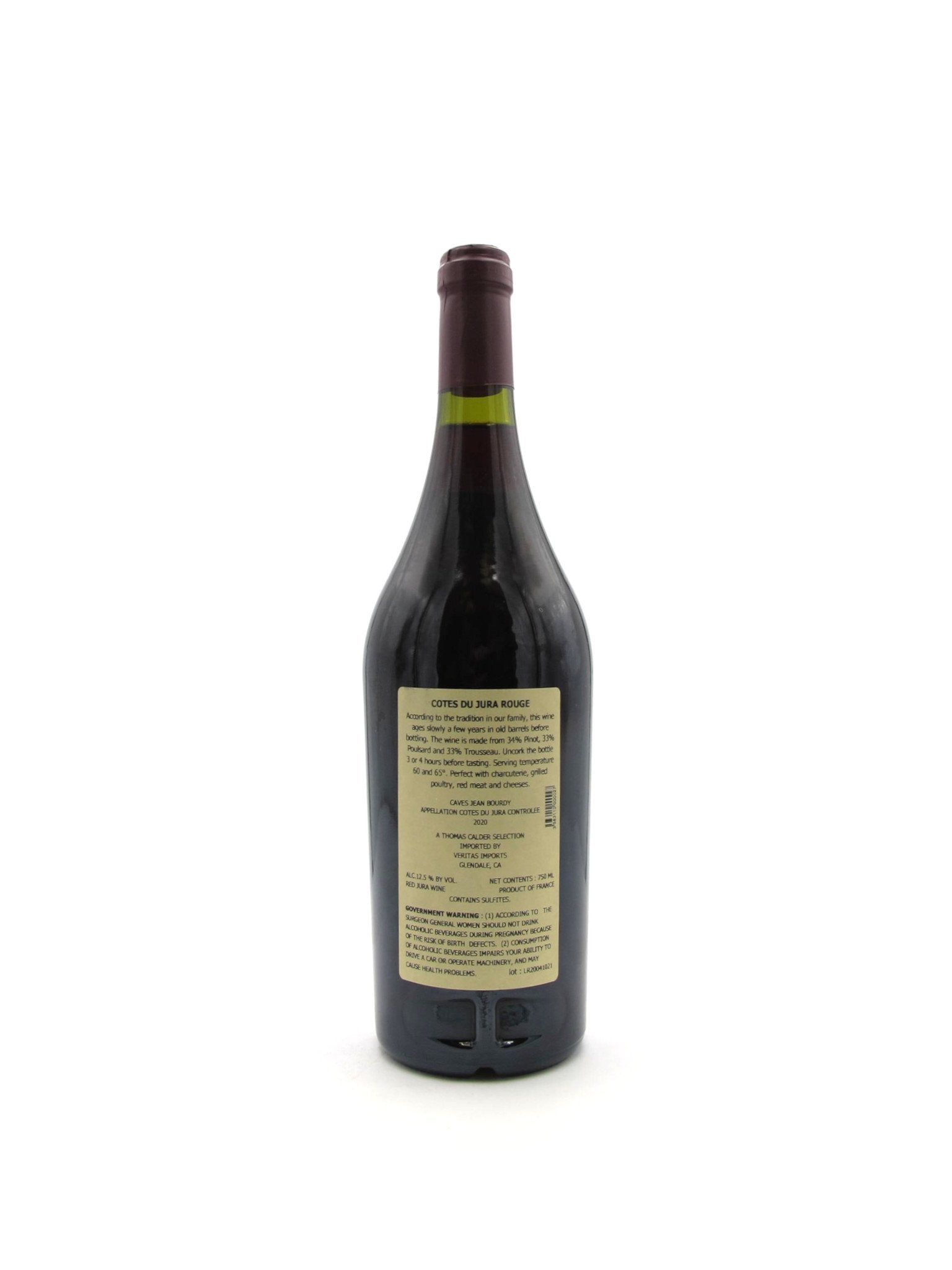 2020 Jean Bourdy Côtes du Jura Rouge 750ml