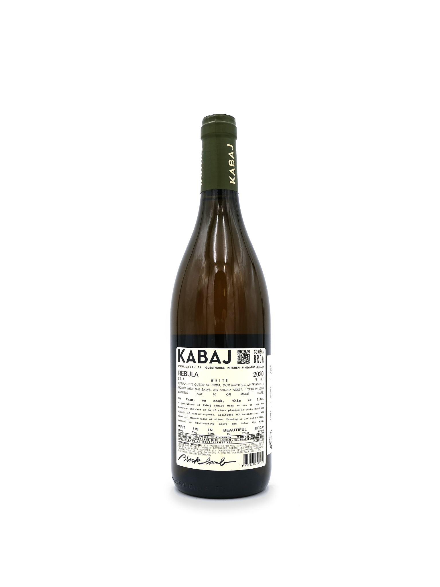 2020 Kabaj 'Rebula' 750ml