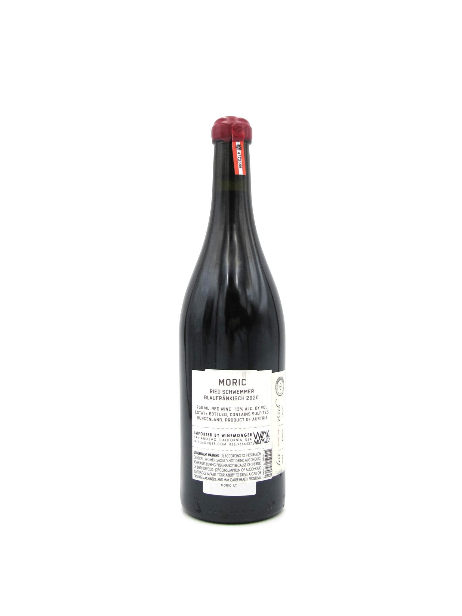 2020 Moric Reid Schwemmer Blaufrankisch 750ml