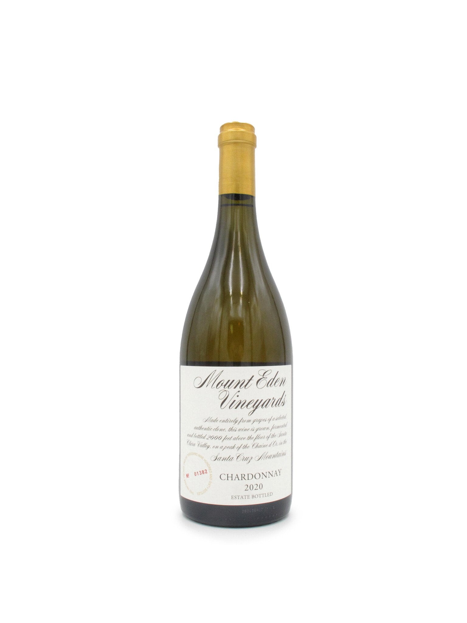 2020 Mount Eden Estate Chardonnay, Santa Cruz Mtns. 750mL