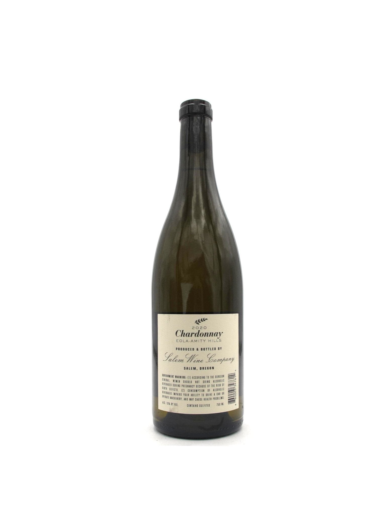 2021 Salem Wine Co. Eola-Amity Hills Chardonnay 750ml