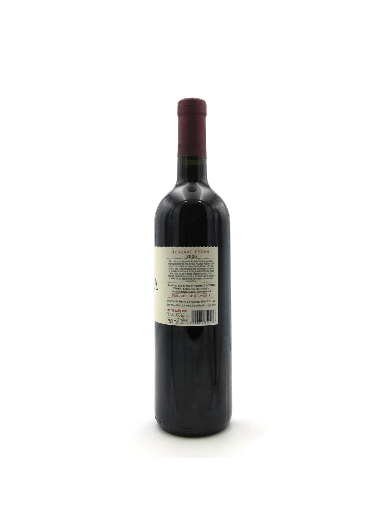 2021 Stoka Winery 'Teran' 750ml