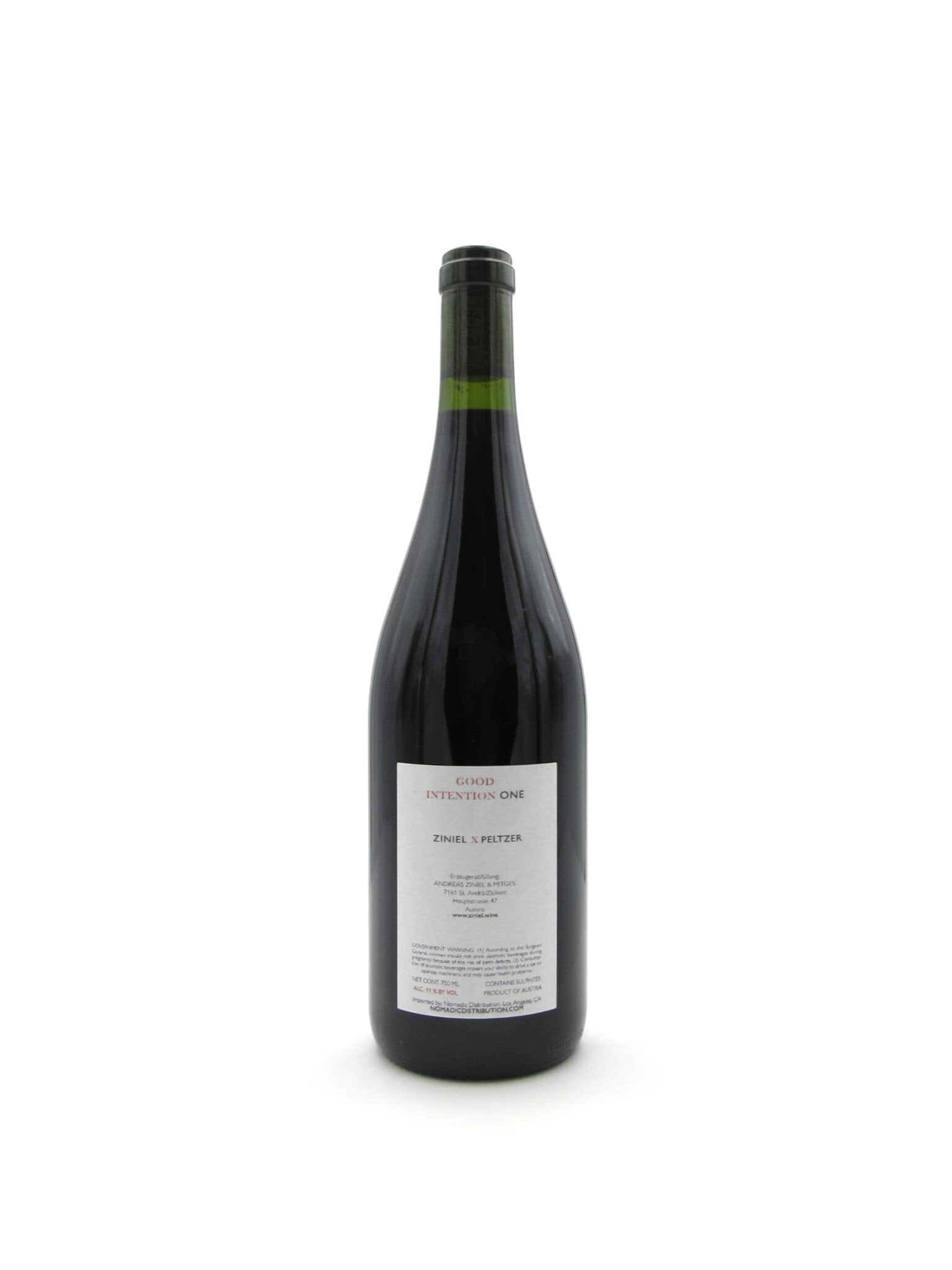 2020 ZINI x Meinklang Good Intentions 'One' Carbo Rosso 750mL