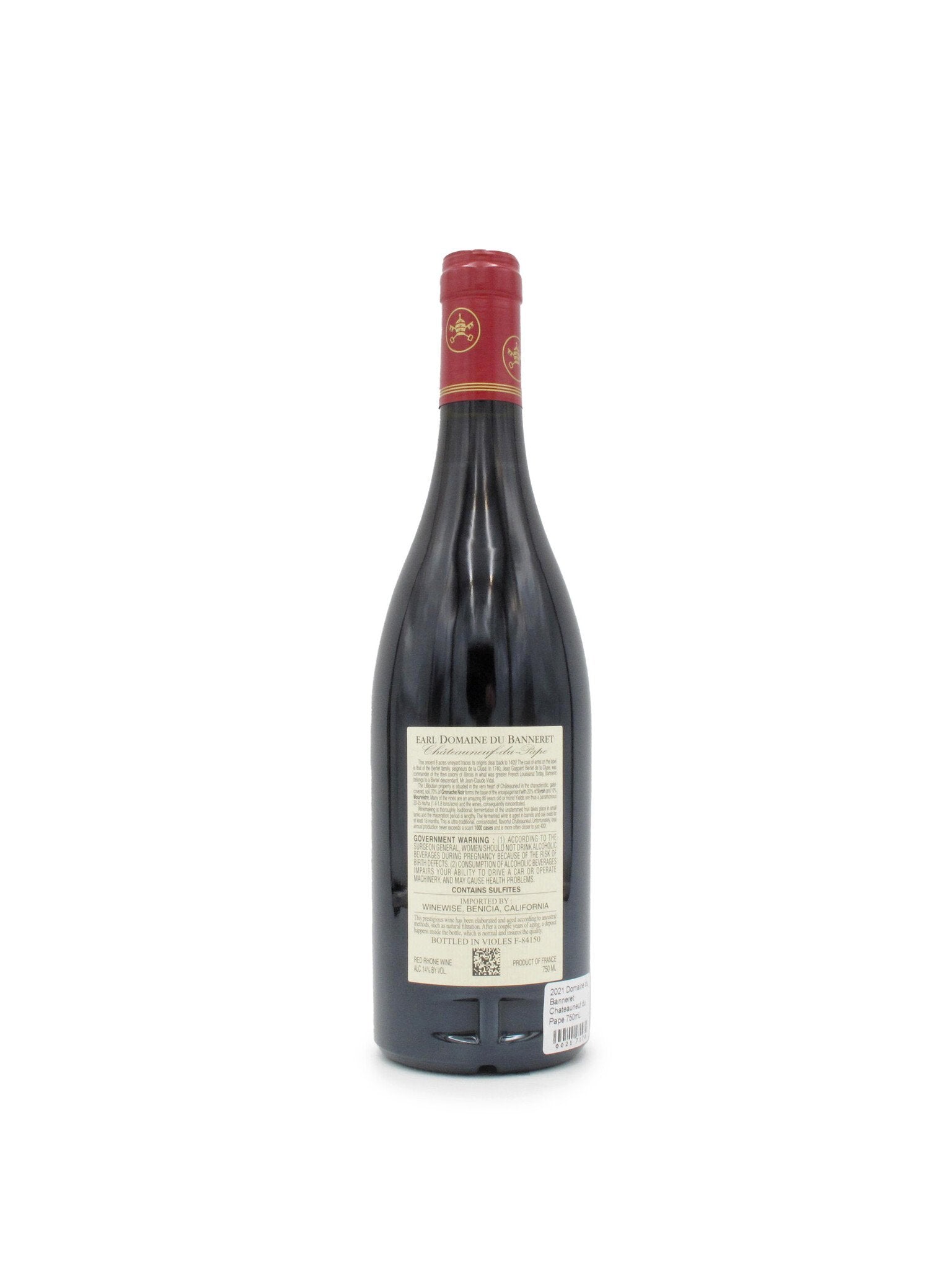 2022 Domaine du Banneret Chateauneuf du Pape 750mL