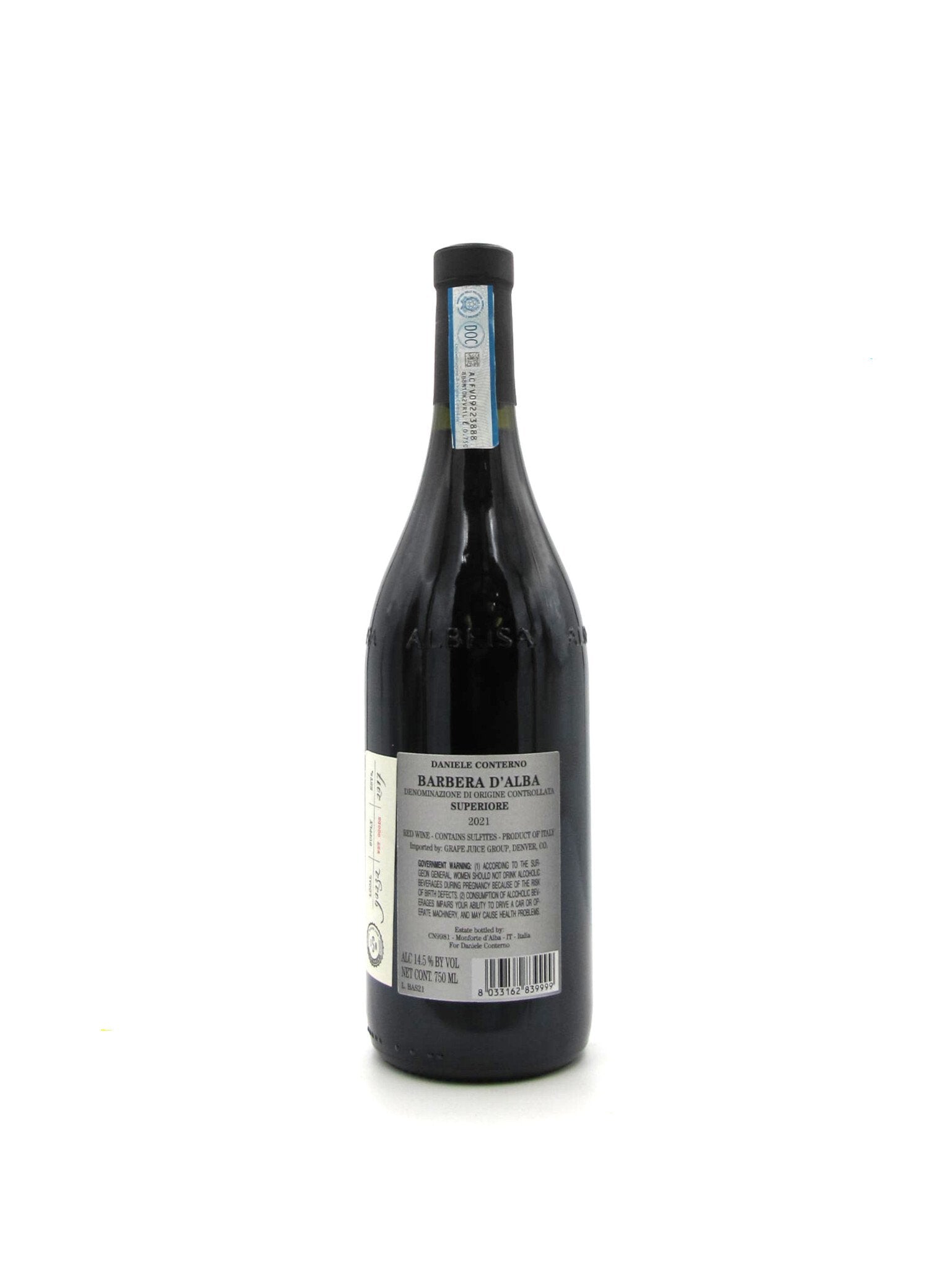 2022 Daniele Conterno Barbera d'Alba Superiore 750mL