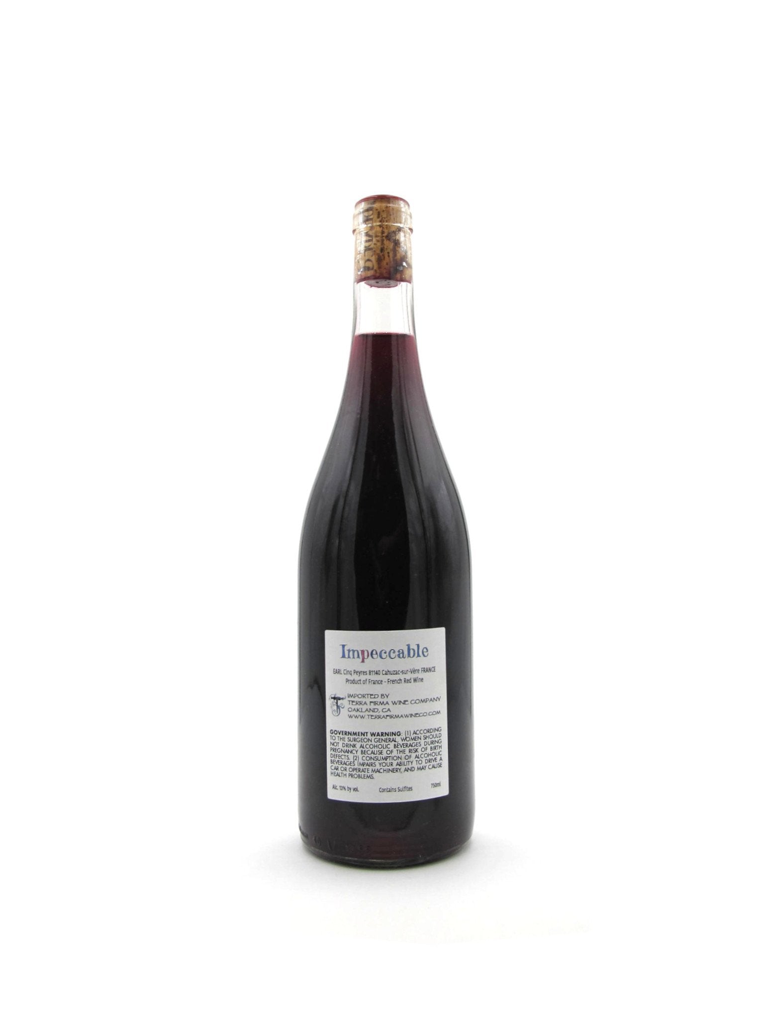 2021 Domaine Cinq Peyres VdF 'Impeccable' 750ml