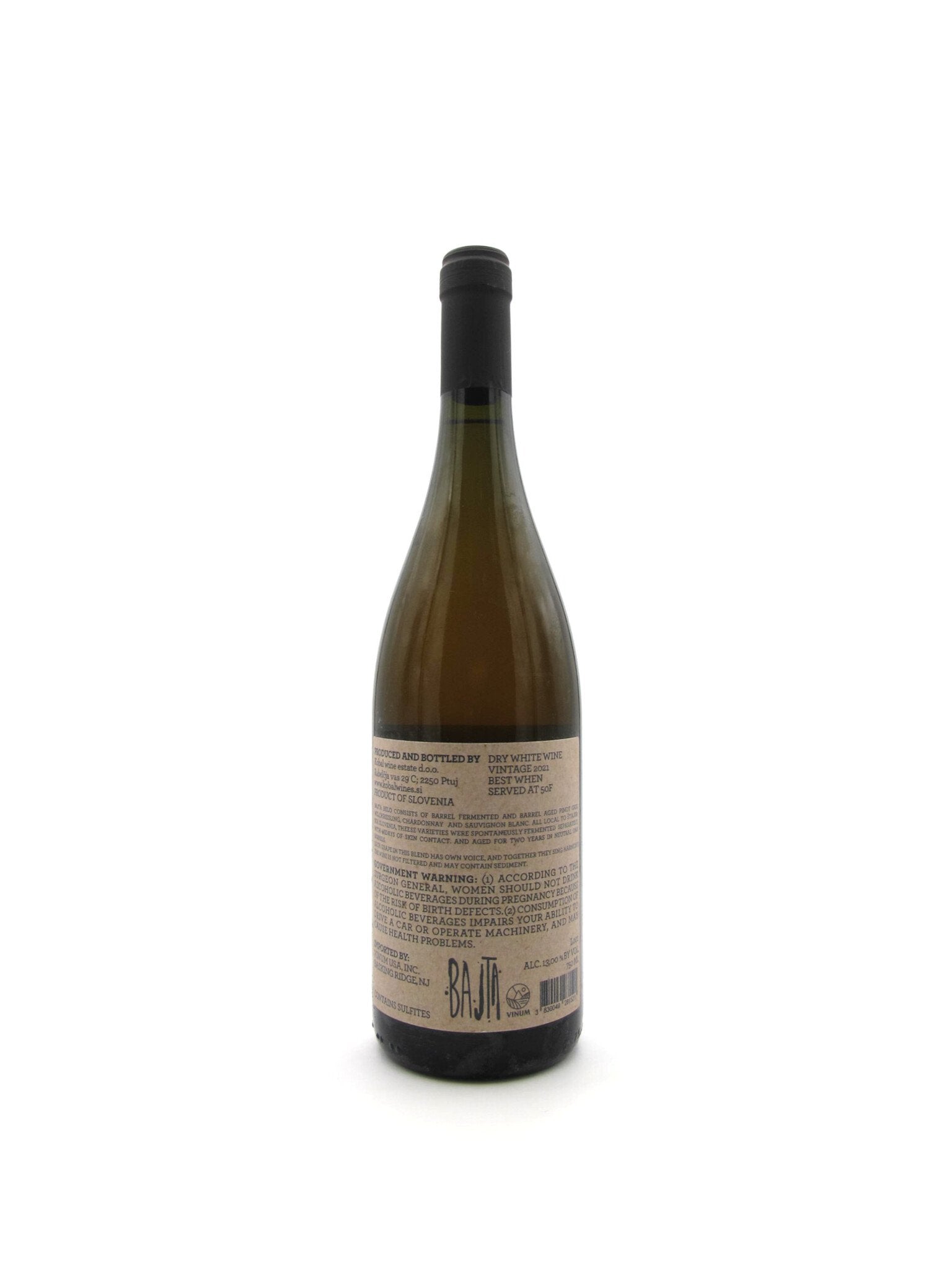 2022 Kobal Bajta Belo (Skin Contact), 750ml
