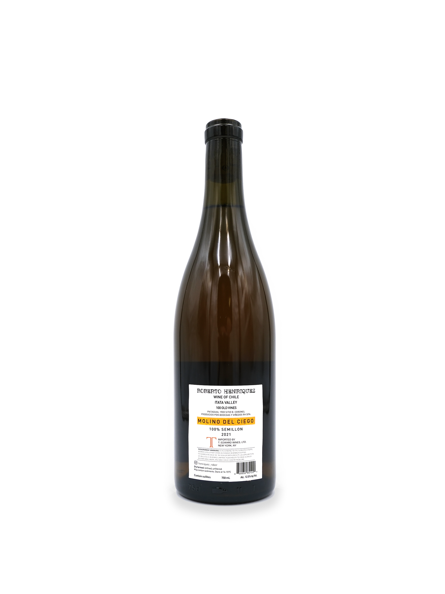 2021 Roberto Henriquez Molino del Ciego Semillon 750ml
