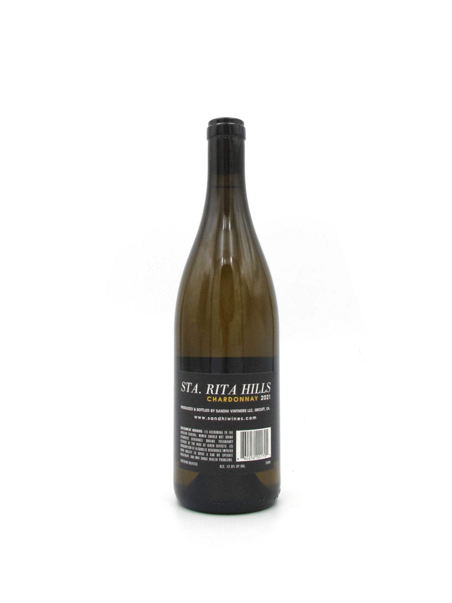 2022 Sandhi Santa Rita Hills Chardonnay 750mL