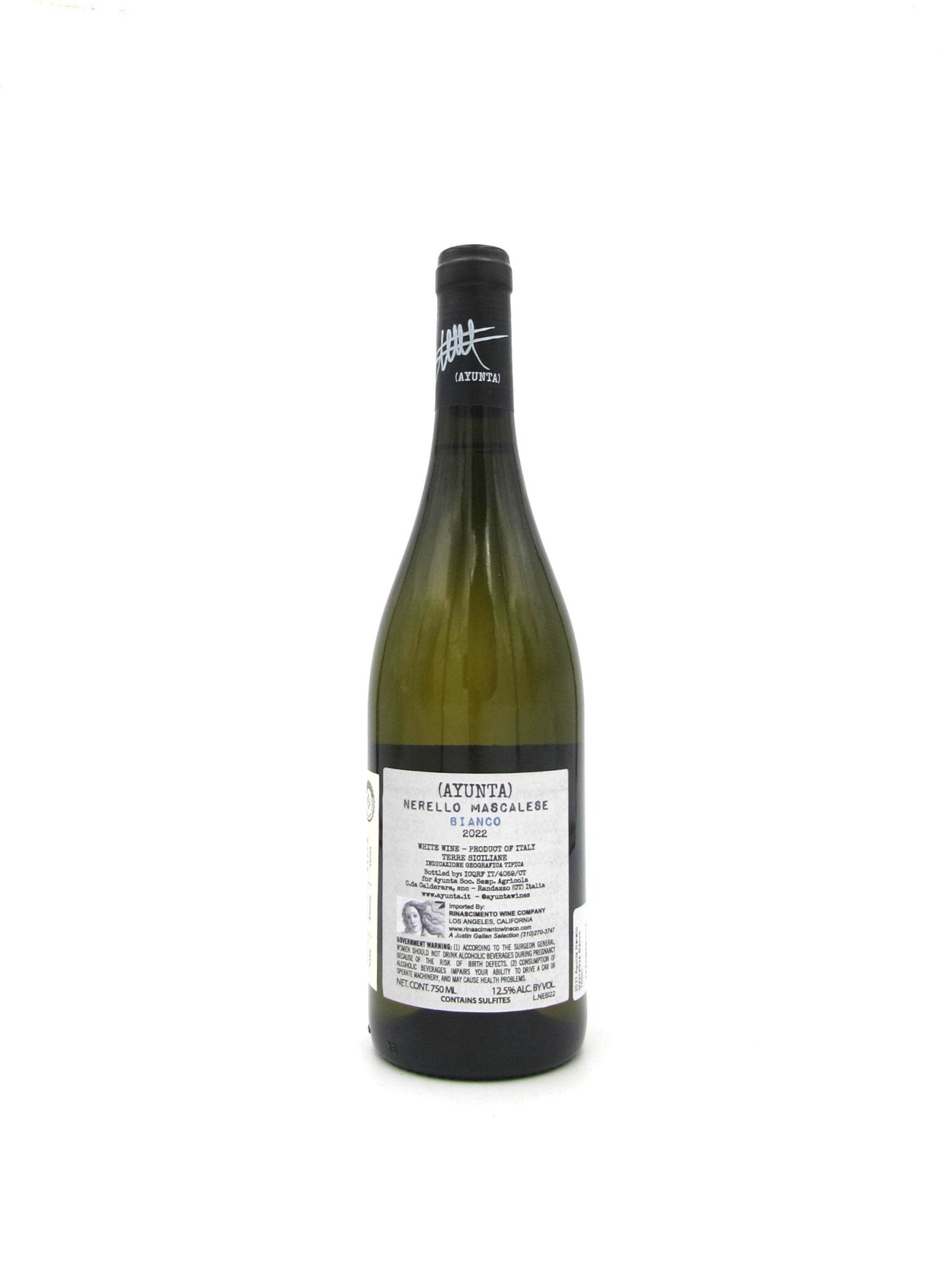 2023 Ayunta Nerello Mascalese Bianco 750ml