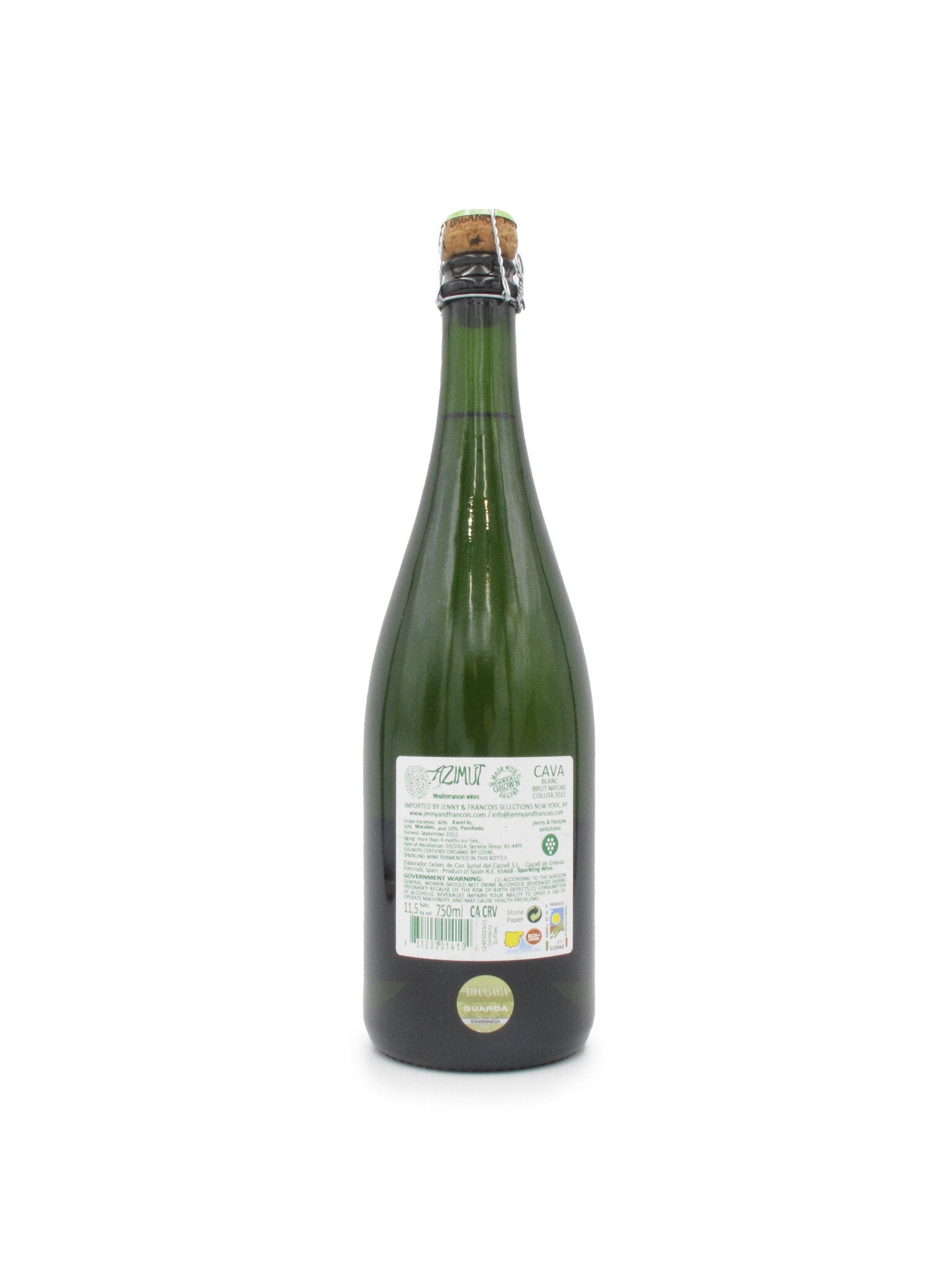 2023 Azimut Cava Extra Brut 750ml