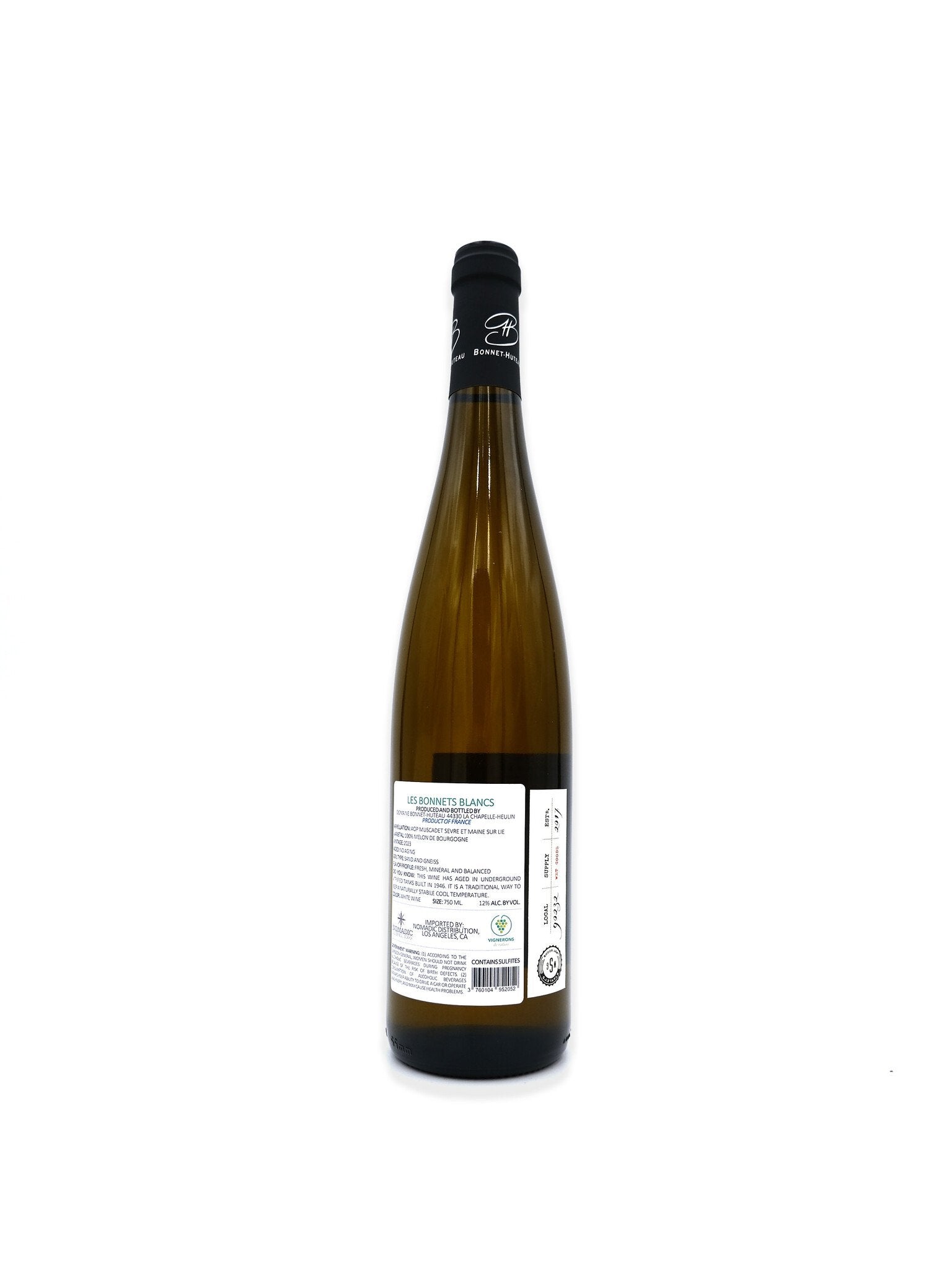 2023 Bonnet-Huteau ‘Les Bonnets Blancs’ Muscadet 750ml