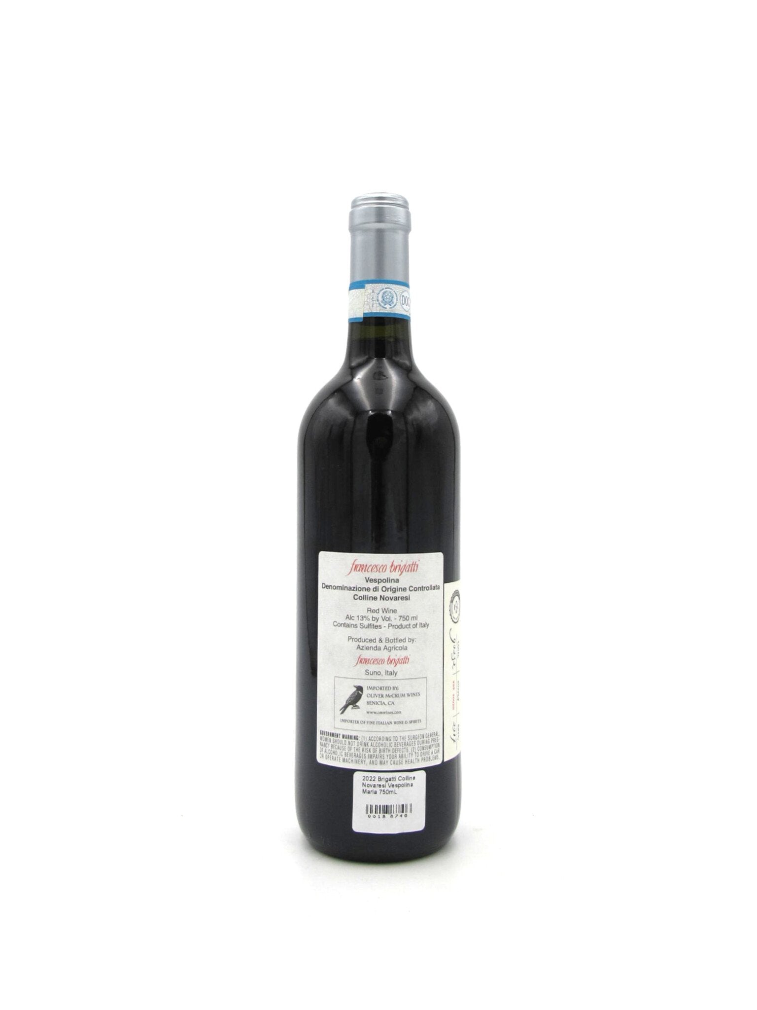 2022 Brigatti Colline Novaresi Vespolina Maria 750mL