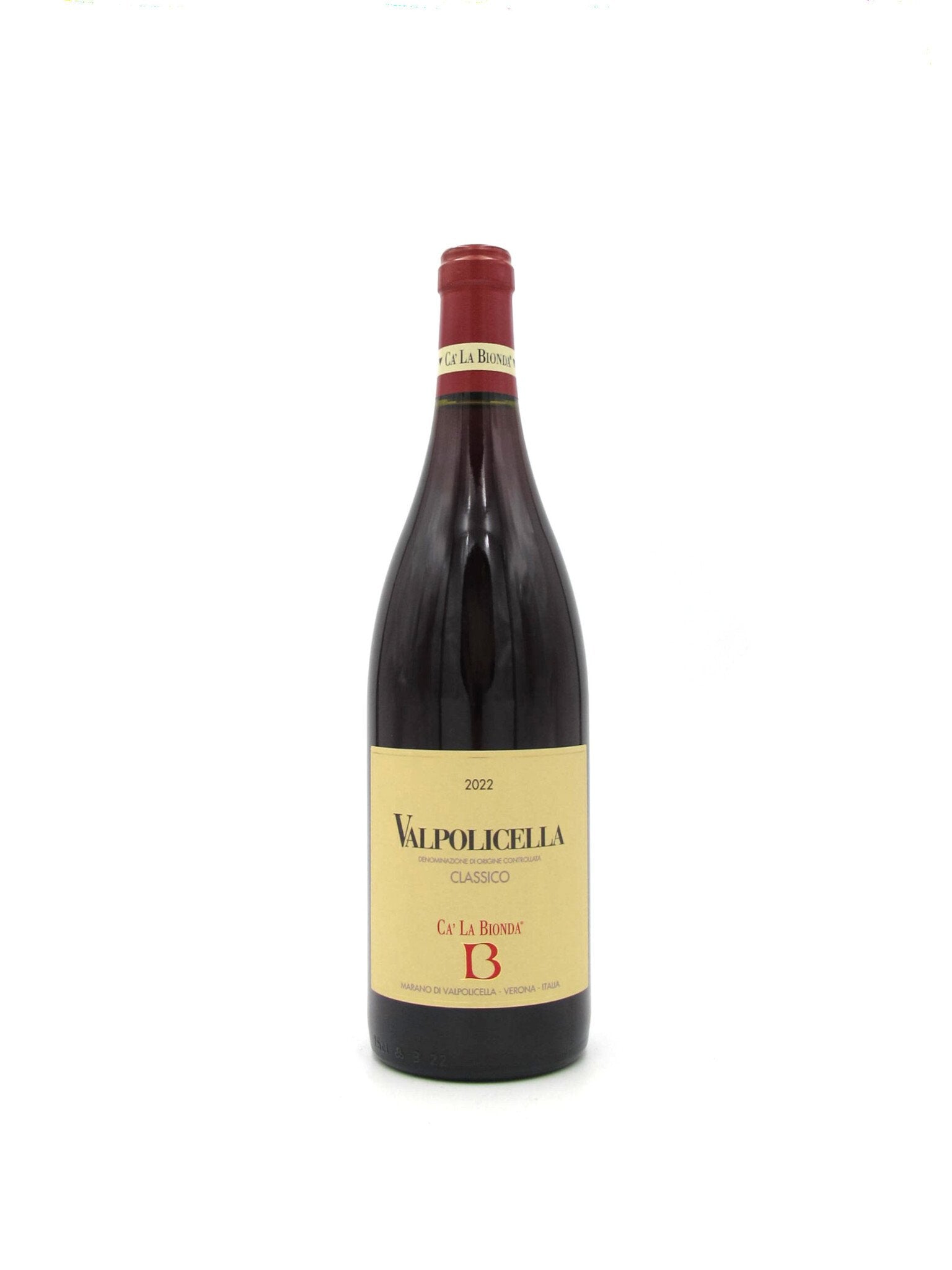 2023 Ca' La Bionda Valpolicella Classico 750ml