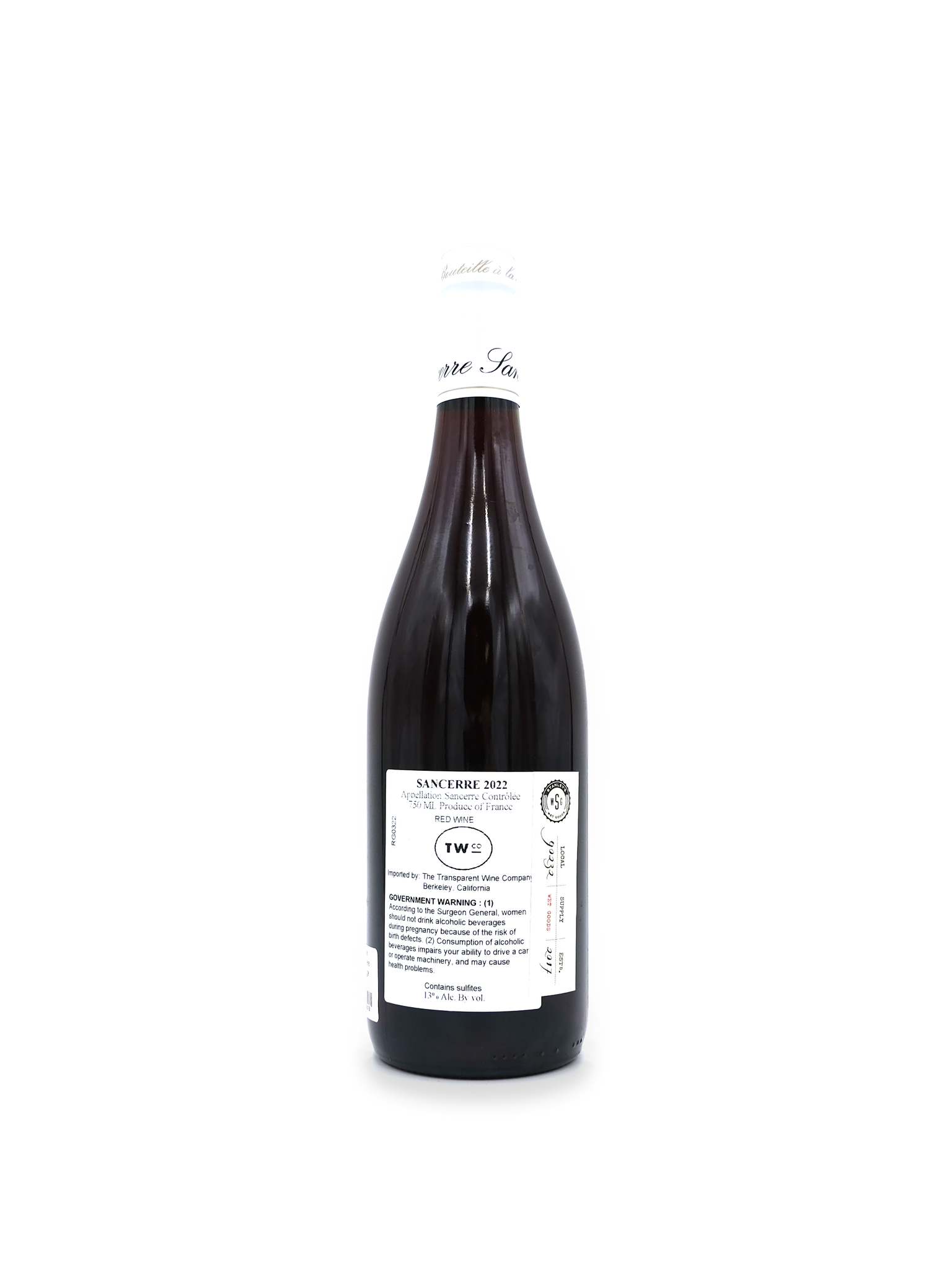 2022 Domaine Philippe Auchère Sancerre Rouge 750mL