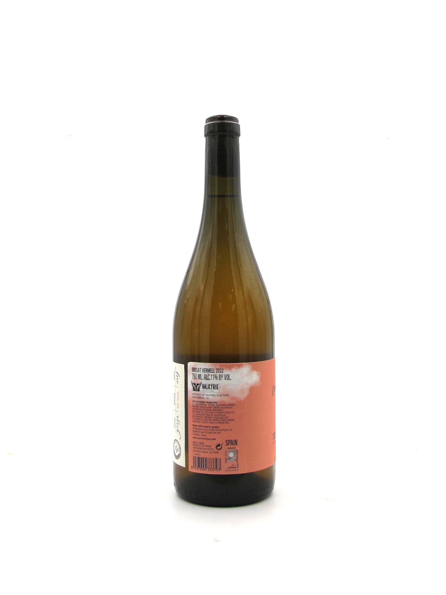 2023 Entre Vinyes Oniric Brisat Xarel-lo Vermell 750mL