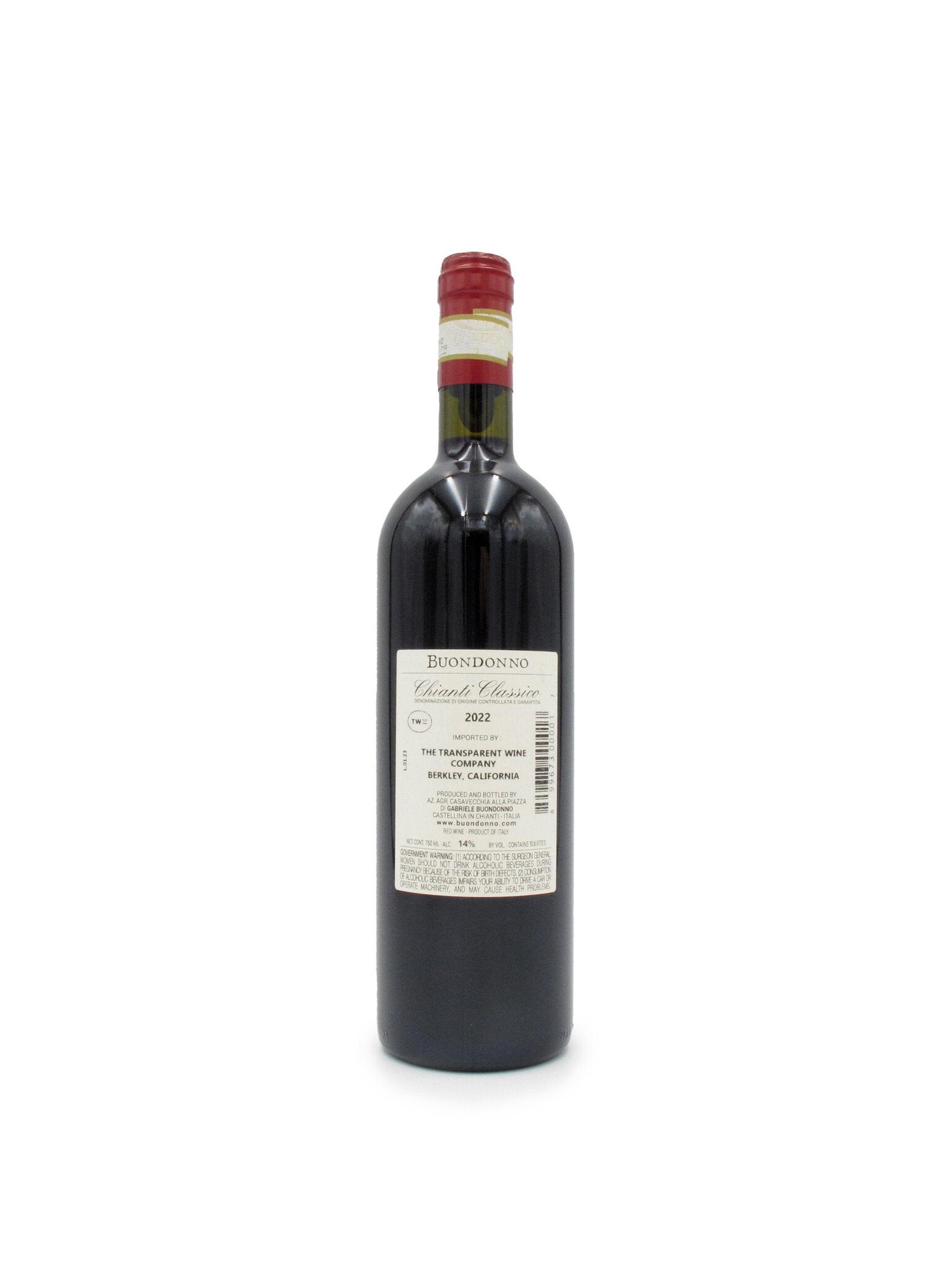 2022 Gabriele Buondonno Chianti Classico 750ml