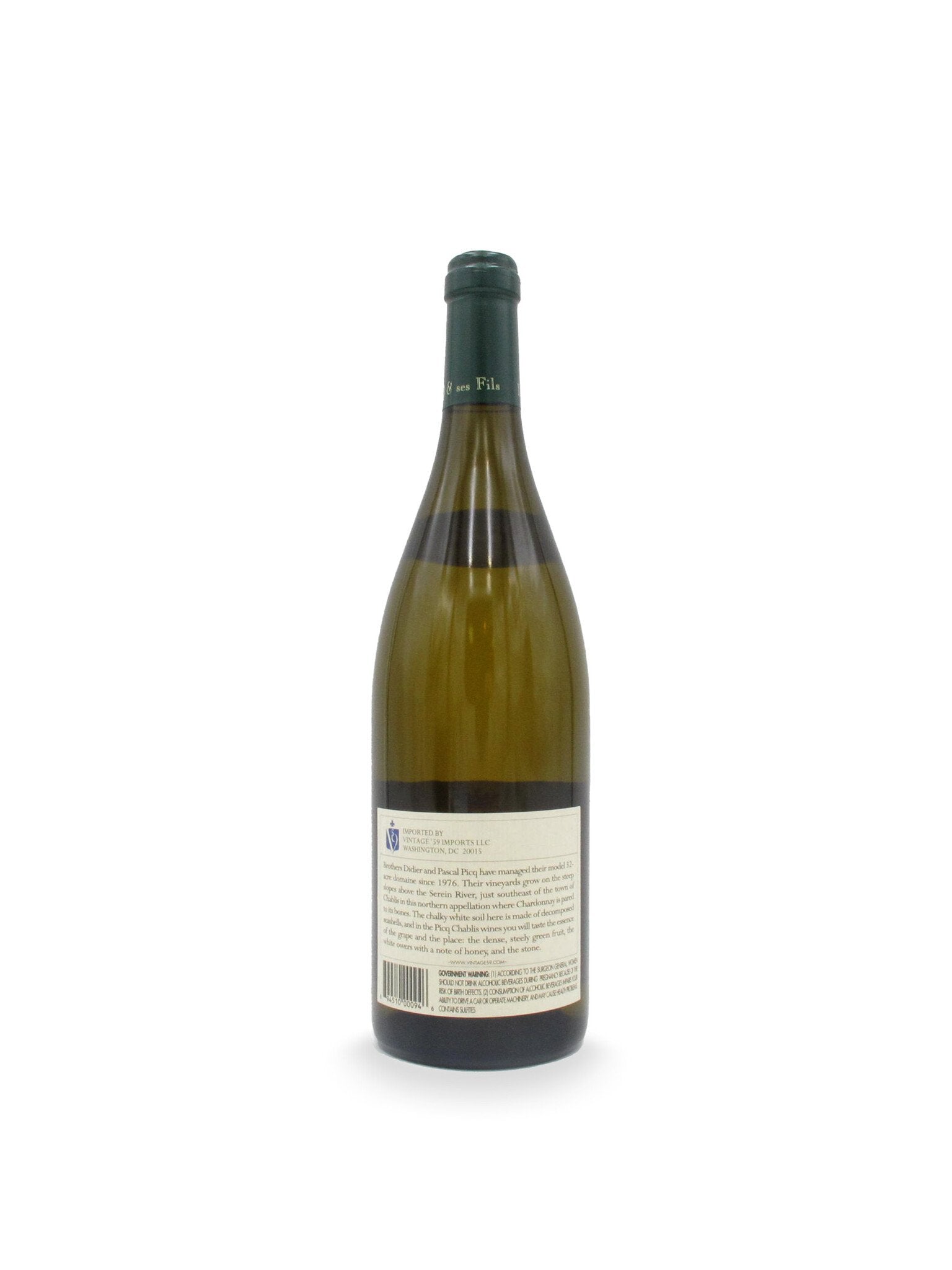 2023 Gilbert Picq & Ses Fils Chablis 750ml