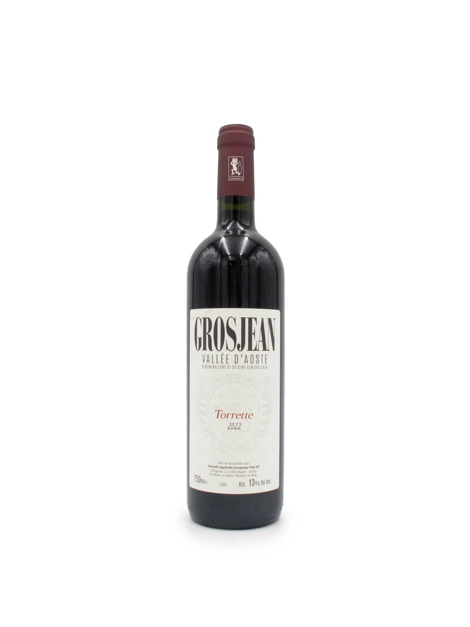 2022 Grosjean Freres Torrette Valle D'Aosta 750ml