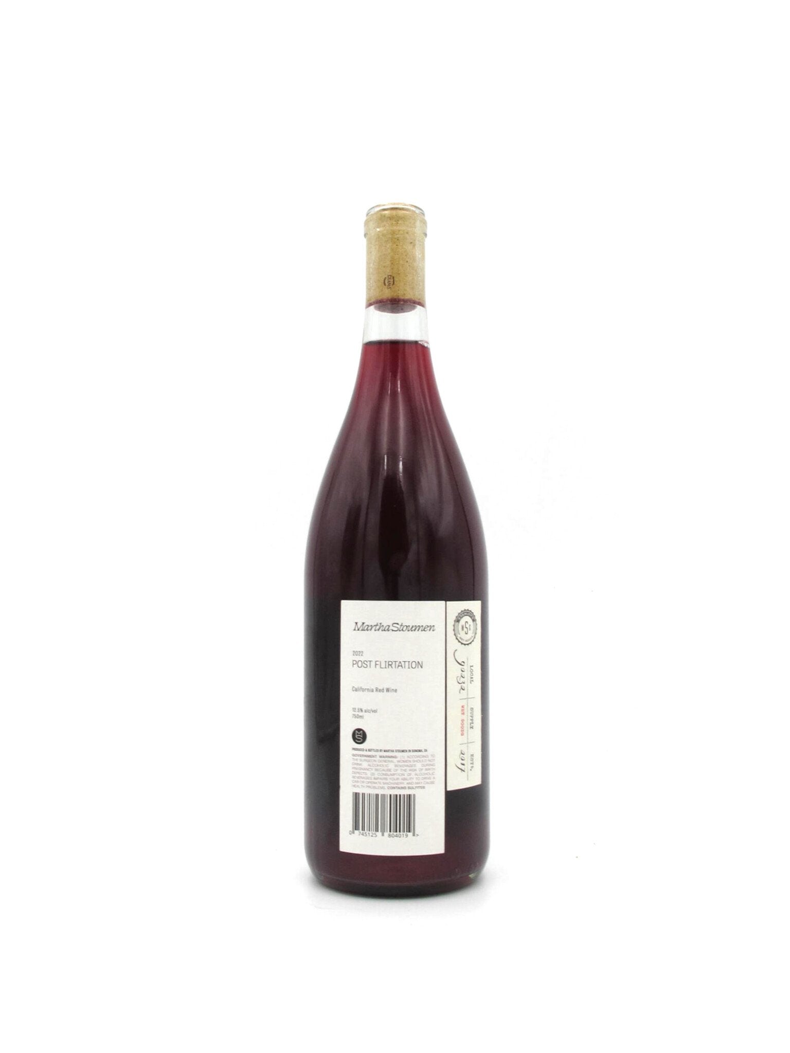 2023 Martha Stoumen Post Flirtation Red 750ml
