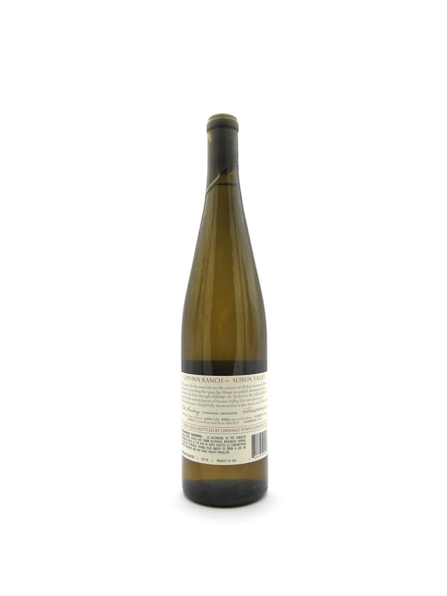 2022 Onward Skin-Fermented Malvasia Bianca 750ml