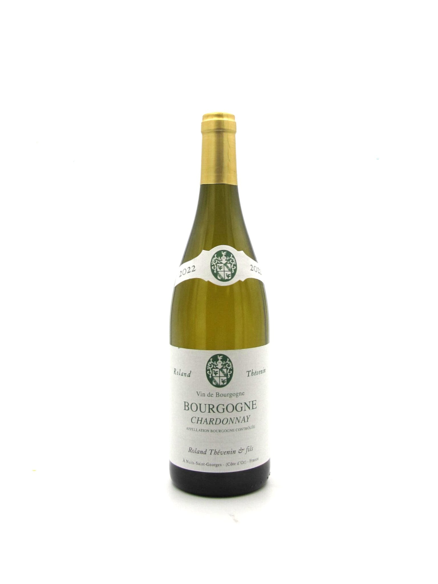 2022 Roland Thévenin Bourgogne Blanc 750mL